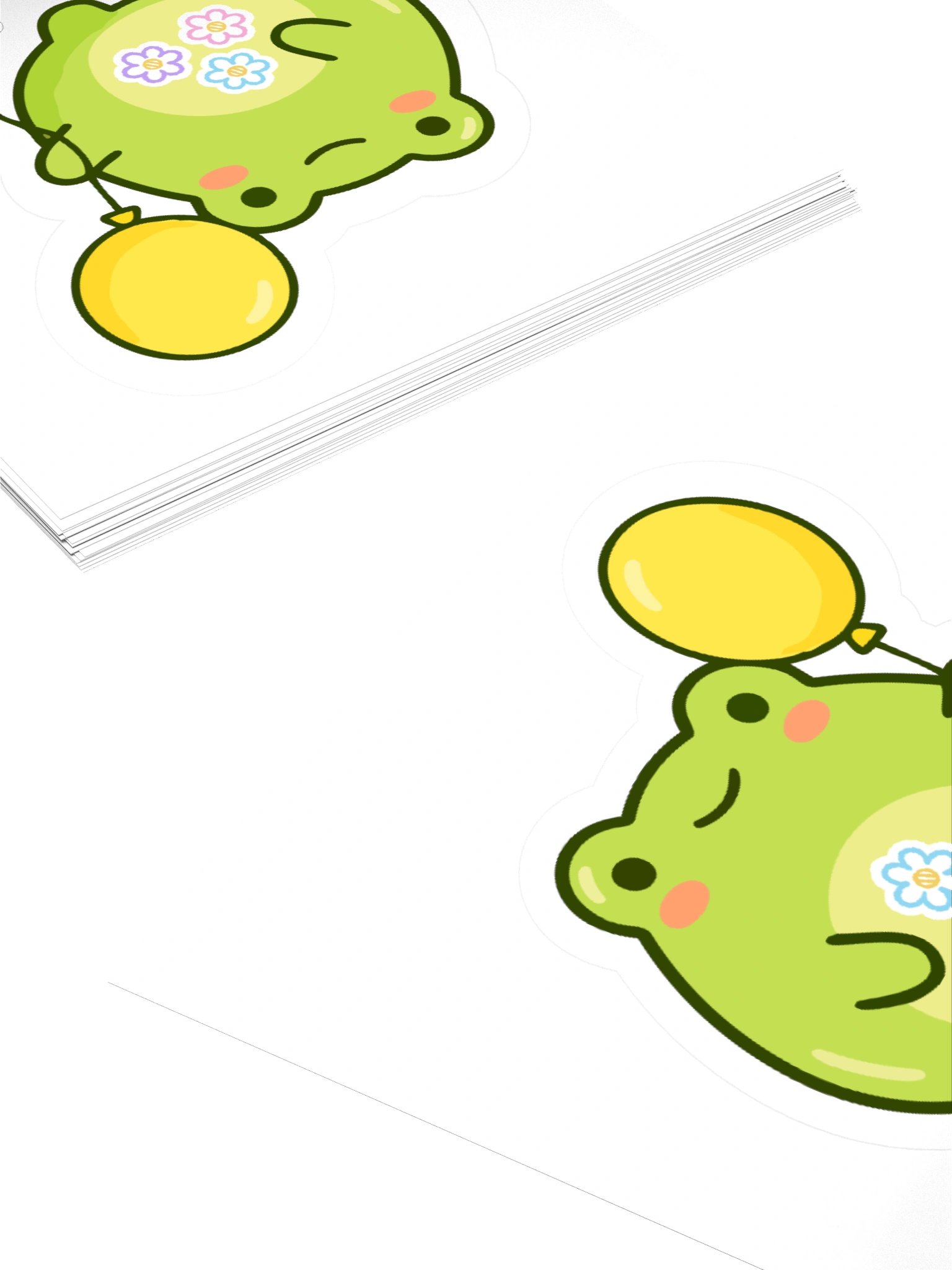 SLAY Frog Kiss-Cut Sticker — Aviella product image (11)