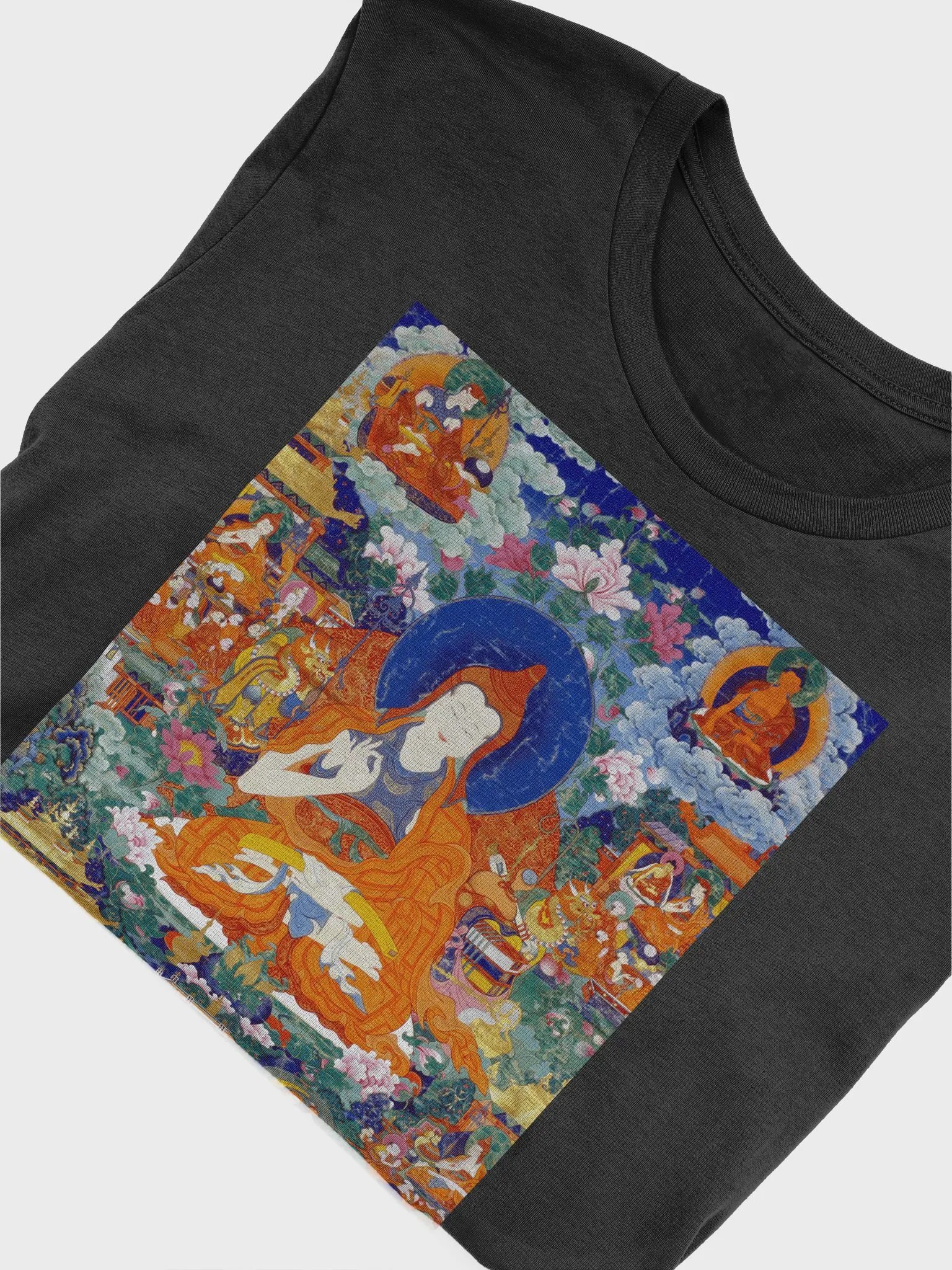 Shantirakshita Traditional Buddhist Thangka Art T-Shirt product image (5)