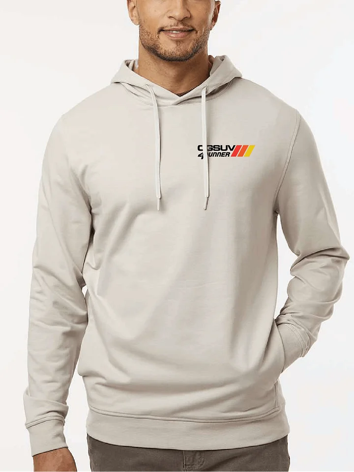 Side View Unisex Premium Hoodie - Sand product image (2)