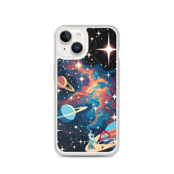 Cosmic Stroll - iPhone Case Clear with MagSafe product image (2)