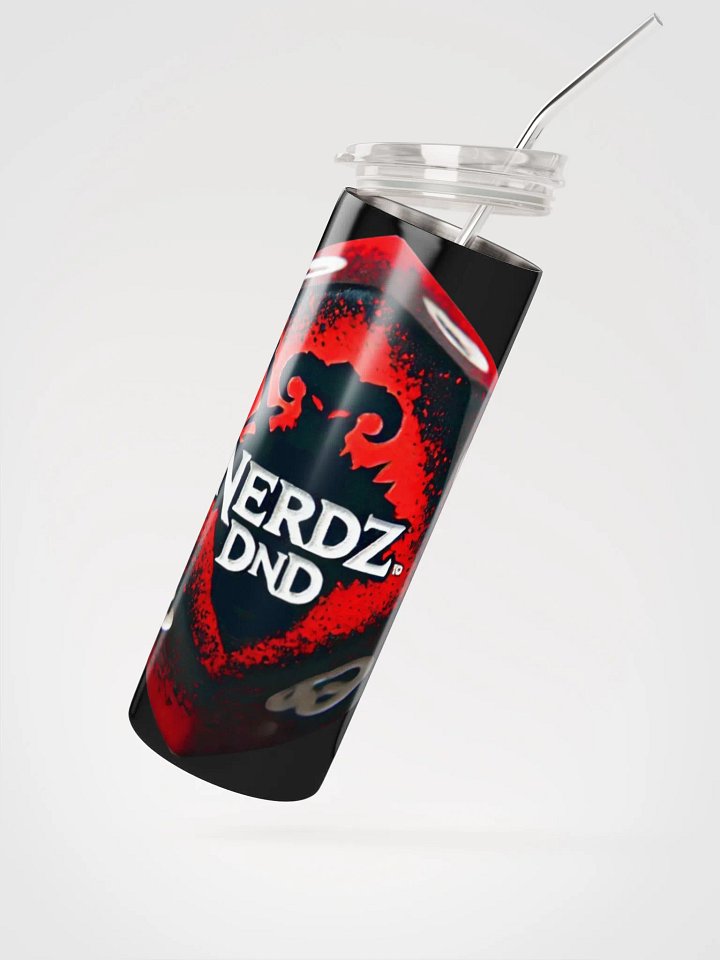 Nerdz DnD 20-Sided Die Stainless Steel Tumbler product image (2)