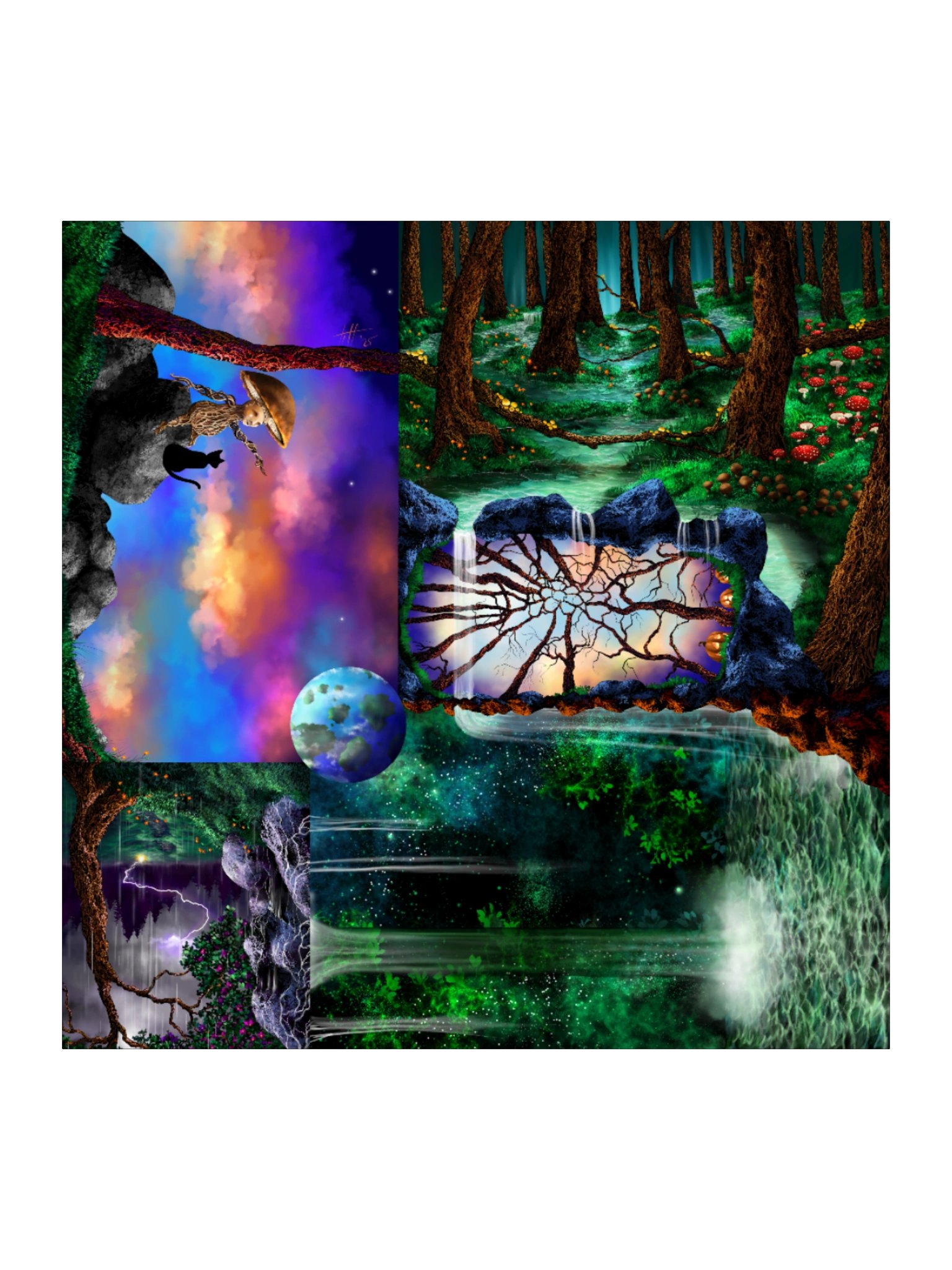 Plants and Leaves Sticker product image (1)