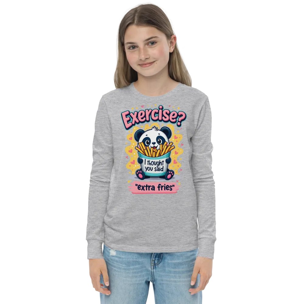 Panda Fries Long Sleeve Tee product image (4)