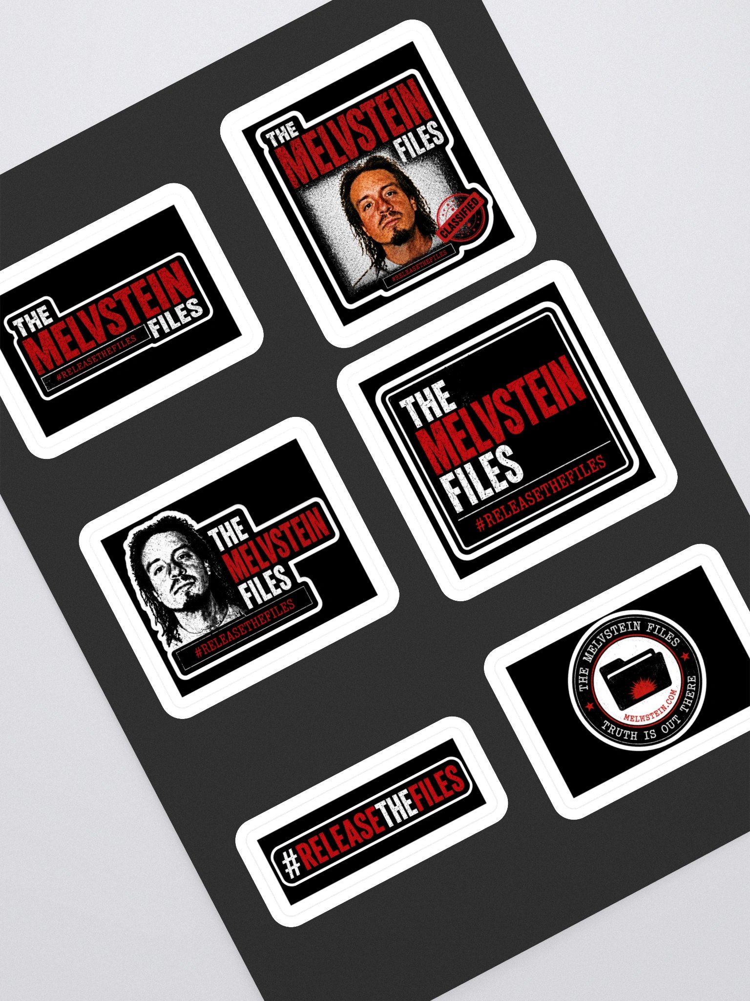 CASE FILE #001 — MELVSTEIN FILES STICKER product image (1)