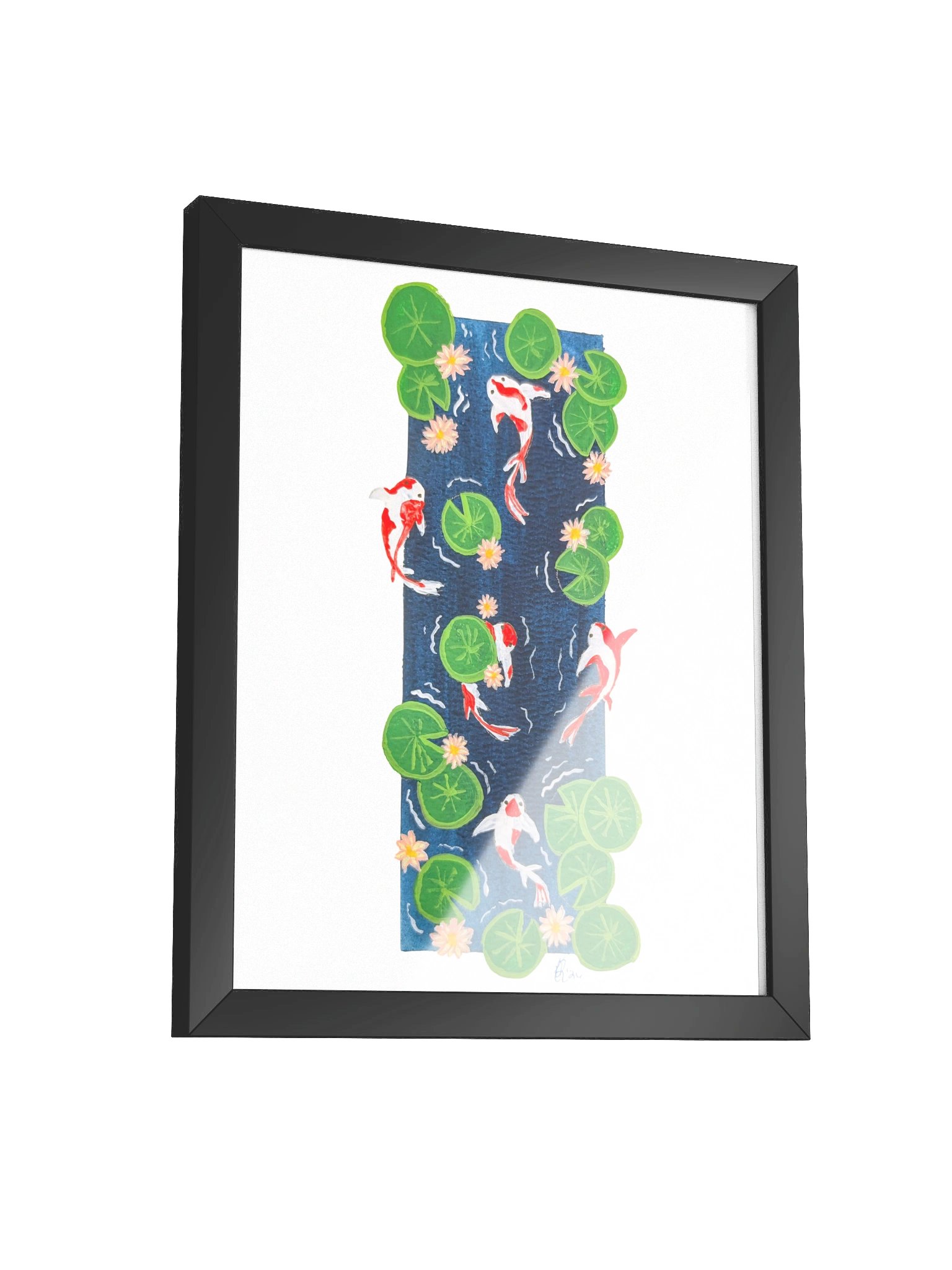 Koi Pond Blossoms (Framed) product image (3)