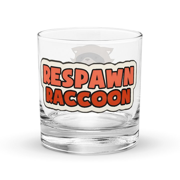 RespawnRaccoon's Middle Finger Rocks Glass product image (2)