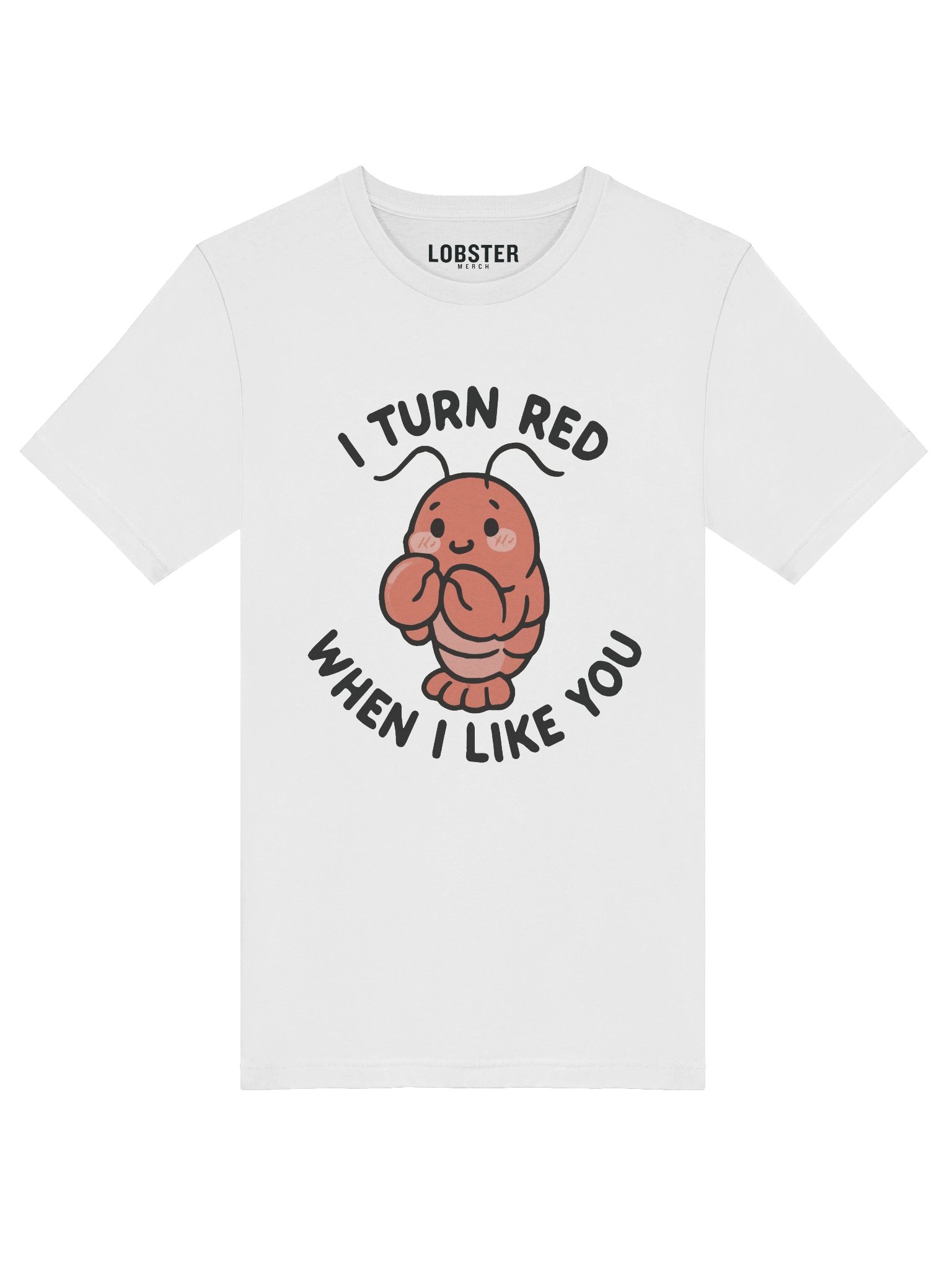 Raw Emotion – Blushing Lobster Crush Tee product image (6)