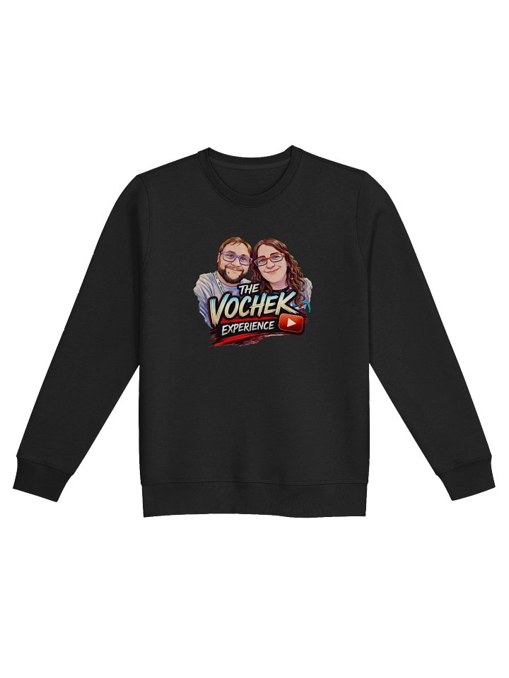 The Vochek Experience Logo Unisex Organic Sweatshirt product image (1)