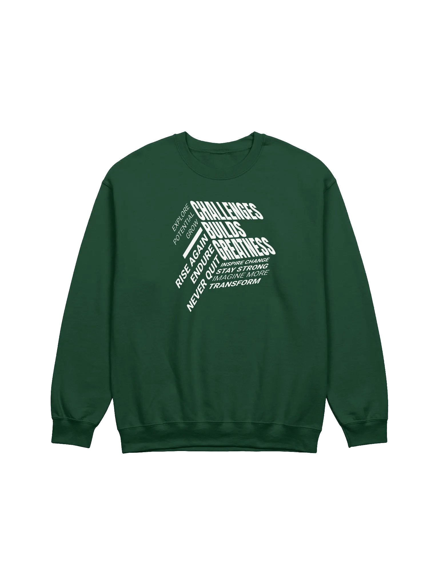 Motivational Isometric Sweatshirt product image (1)