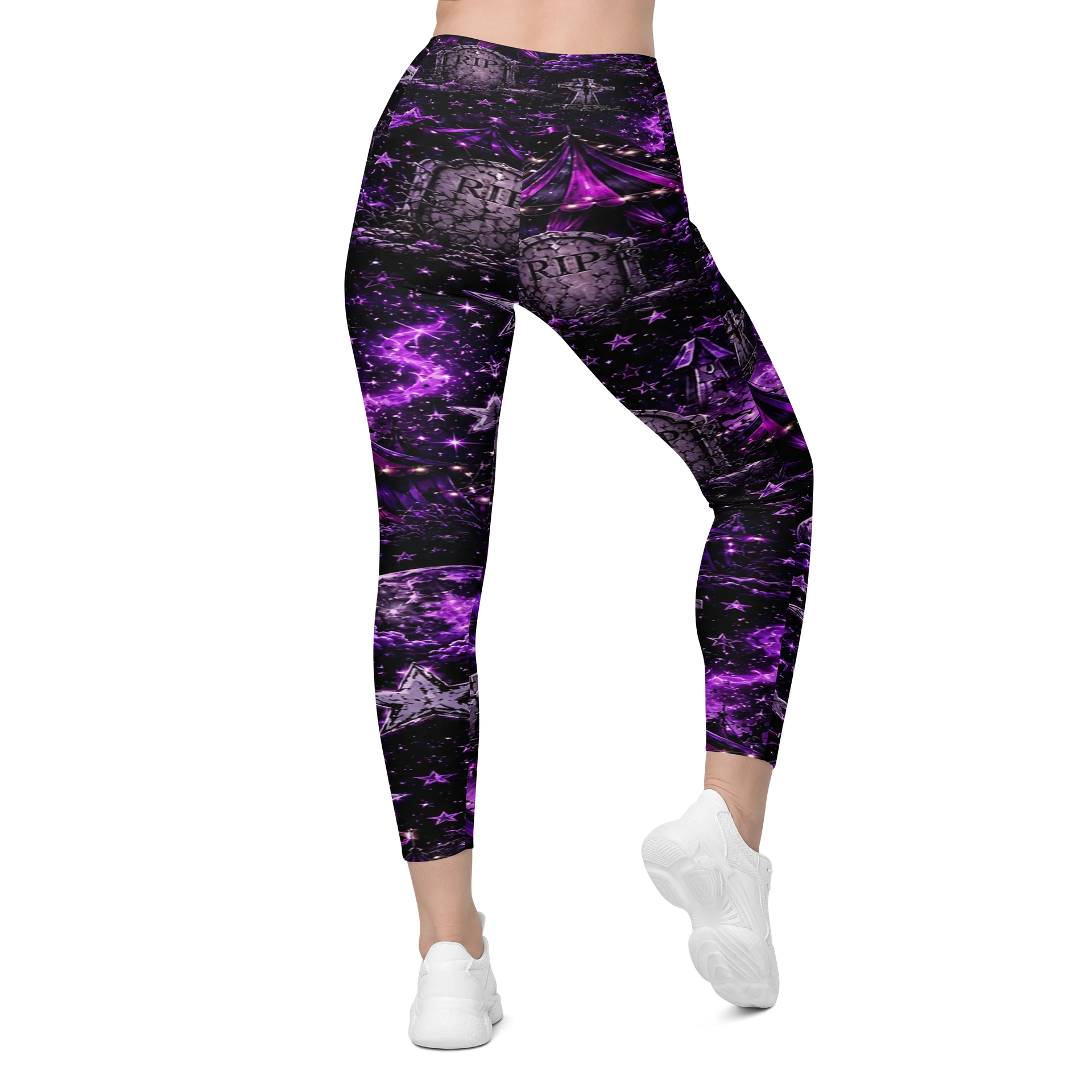 Midnight Carnival of Lost Stars Leggings product image (2)