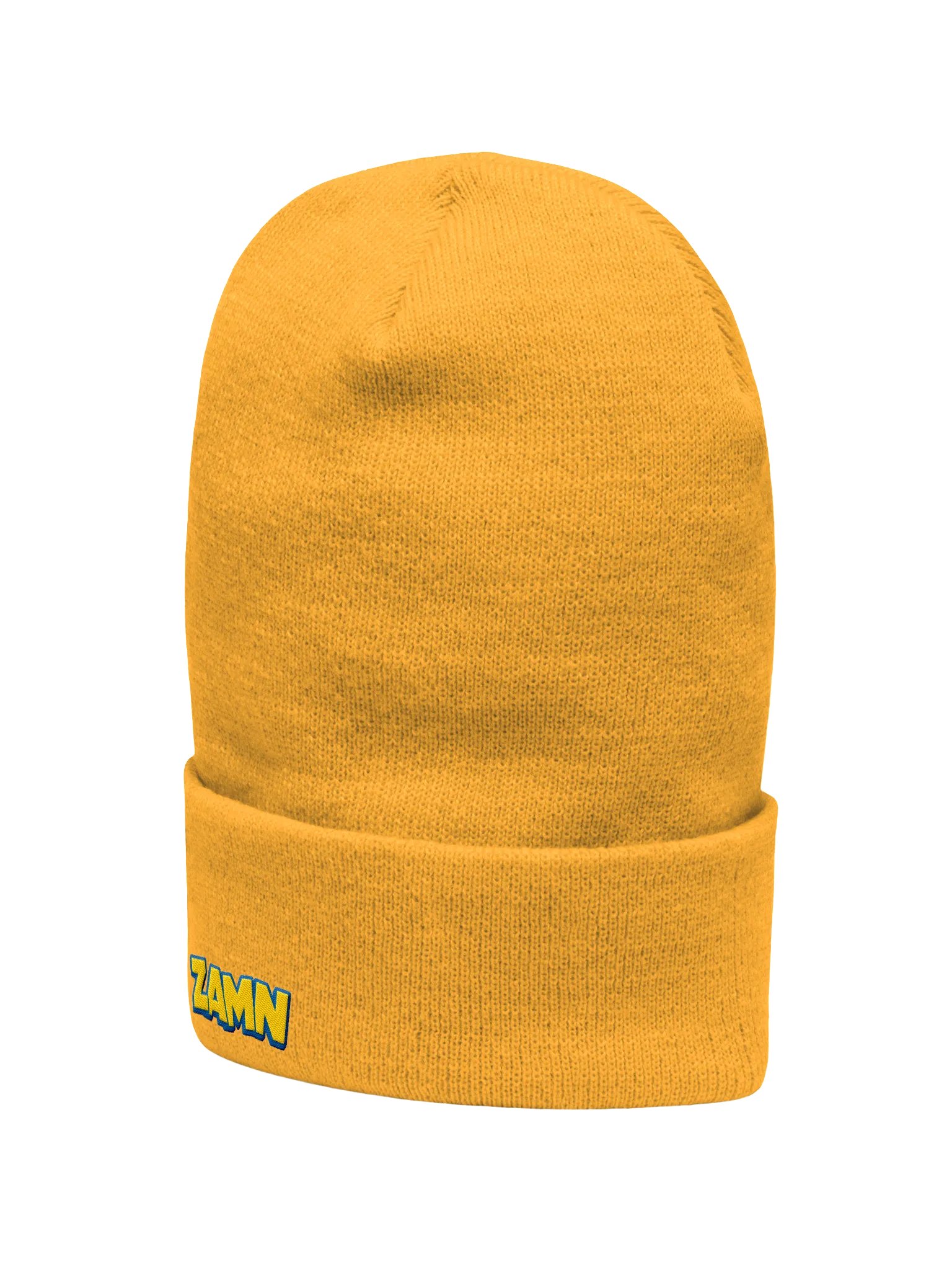 ZAMN Logo Beanie: Gold product image (5)
