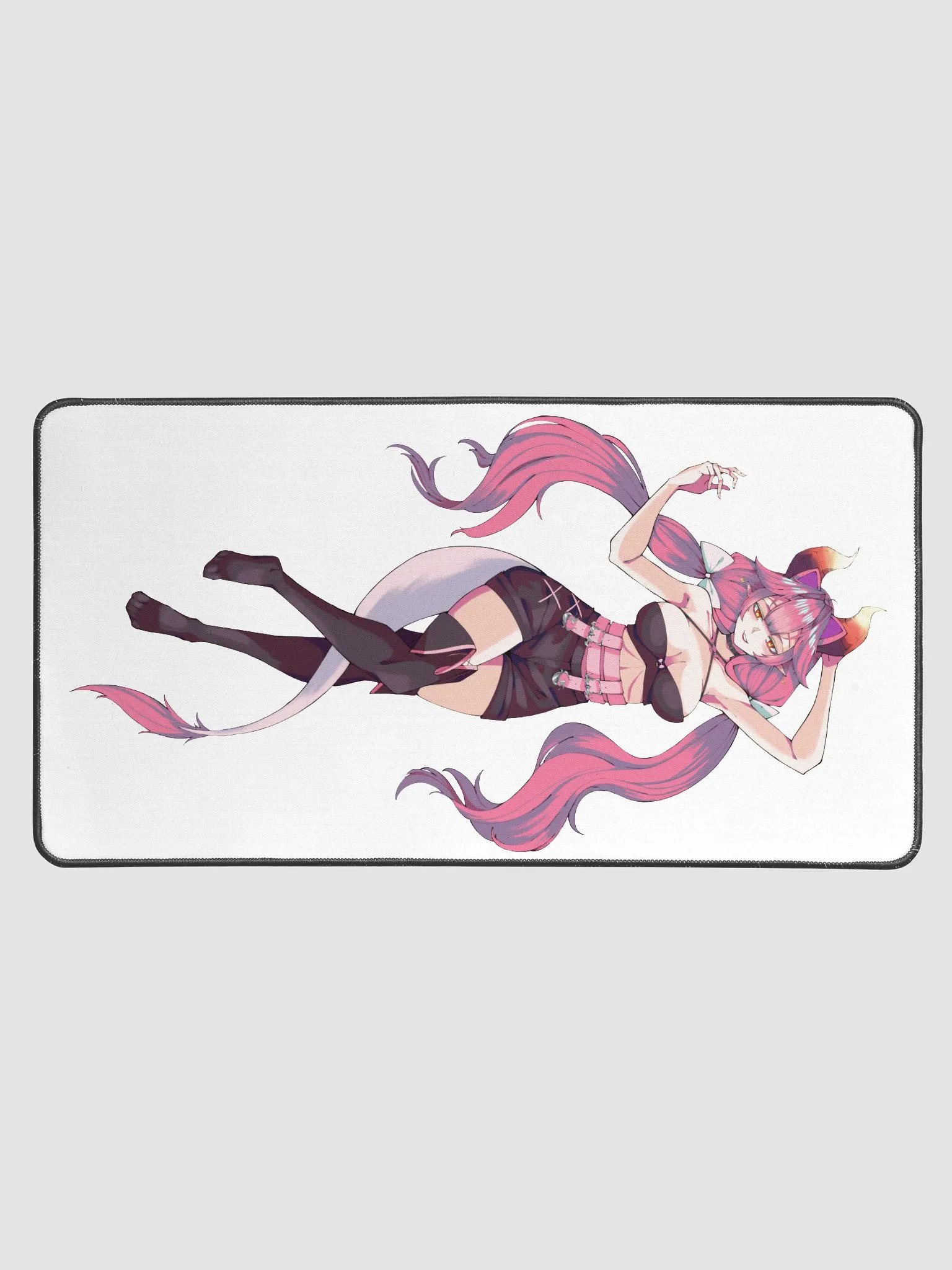 Blushie Desk Mat White product image (3)