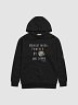 Monday Mood Powered by Coffee and Denial Hoodie – Funny Coffee-Themed Graphic