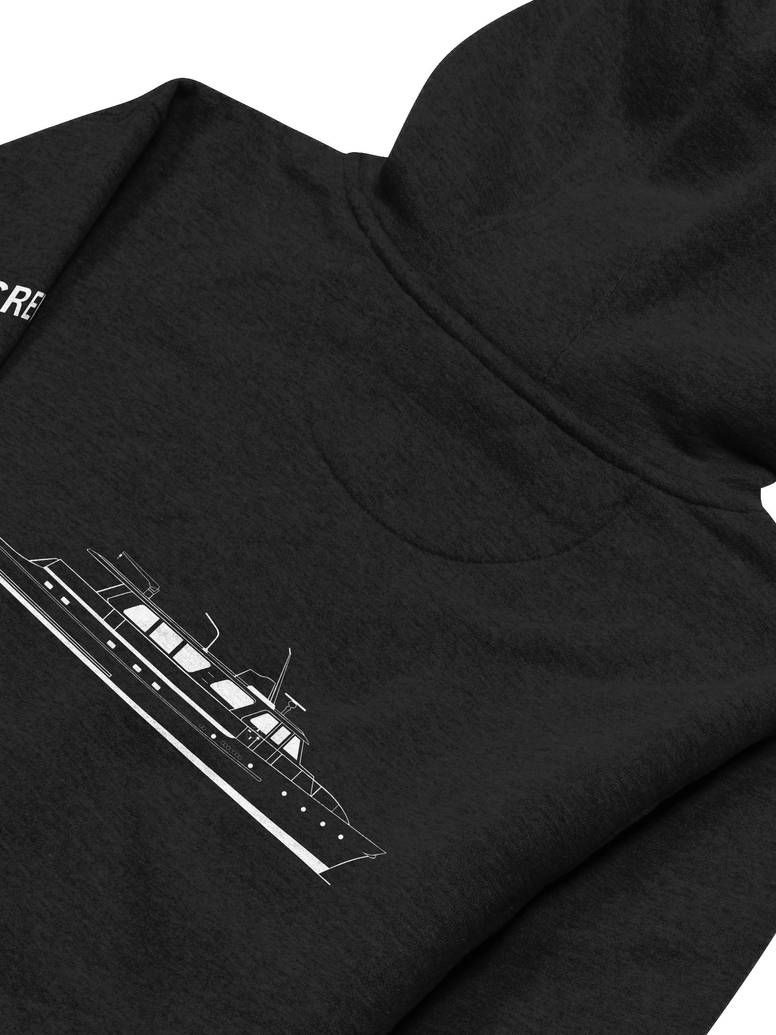 Hoodie – Crew Only (CREW on sleeve) product image (4)