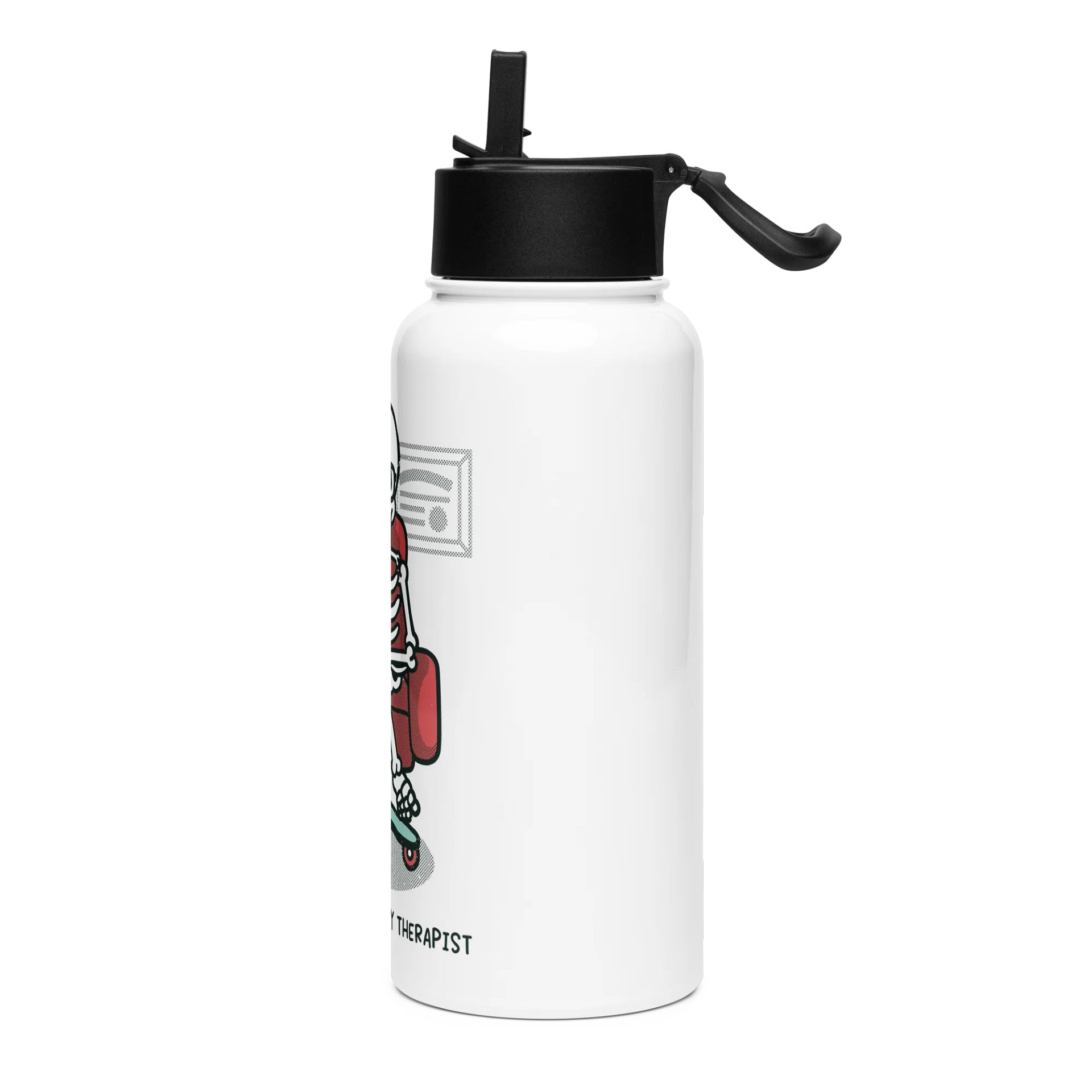 Dark Humor Is My Therapy Water Bottle product image (3)