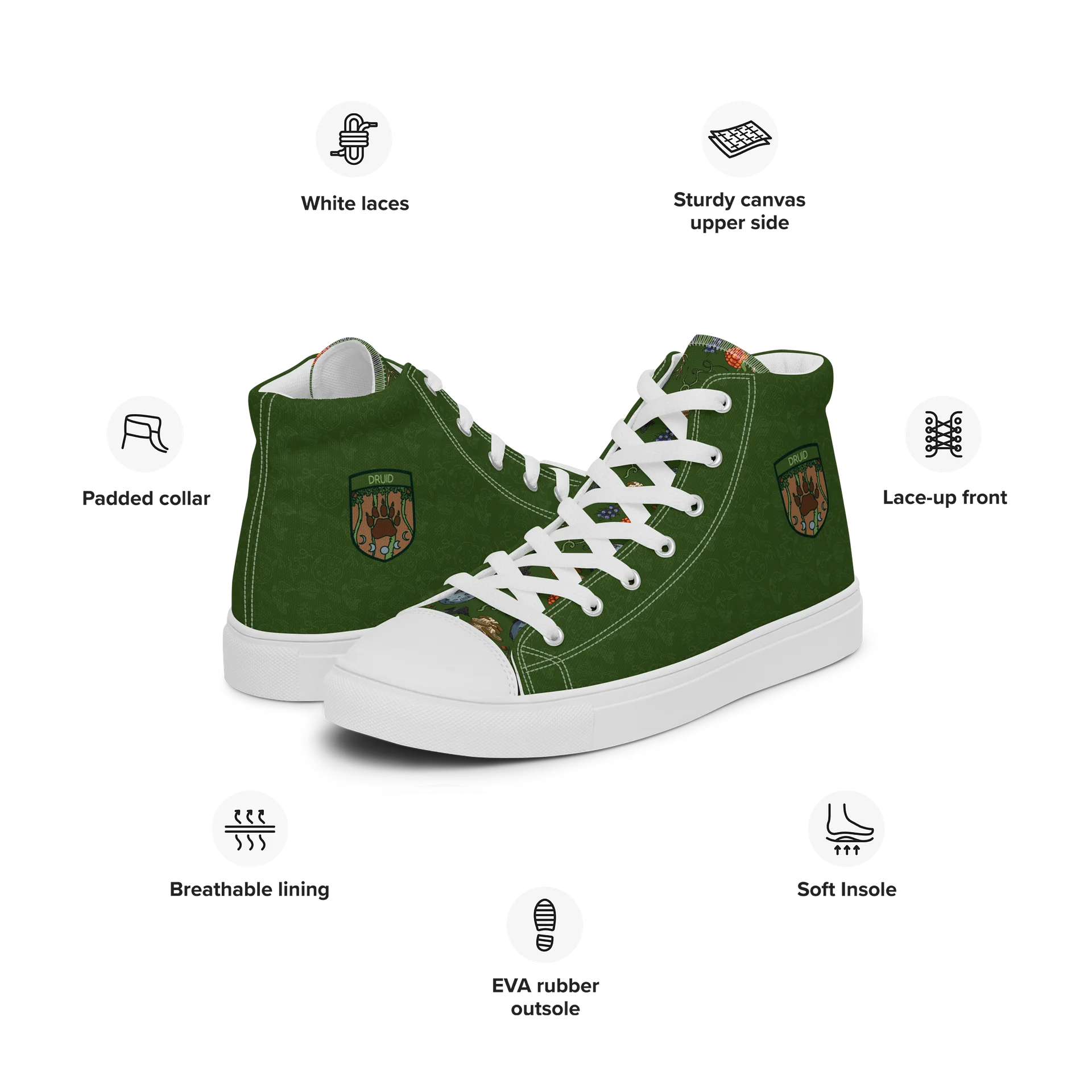 Womens Druid High Tops product image (2)