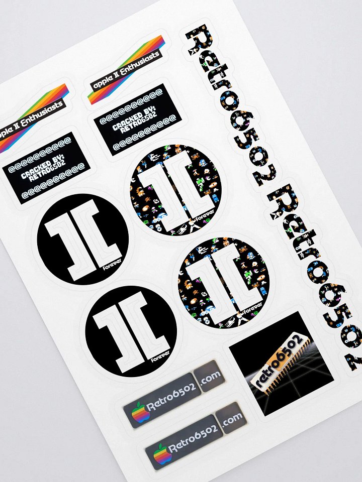 Retro6502 Apple II Fan Sheet product image (1)