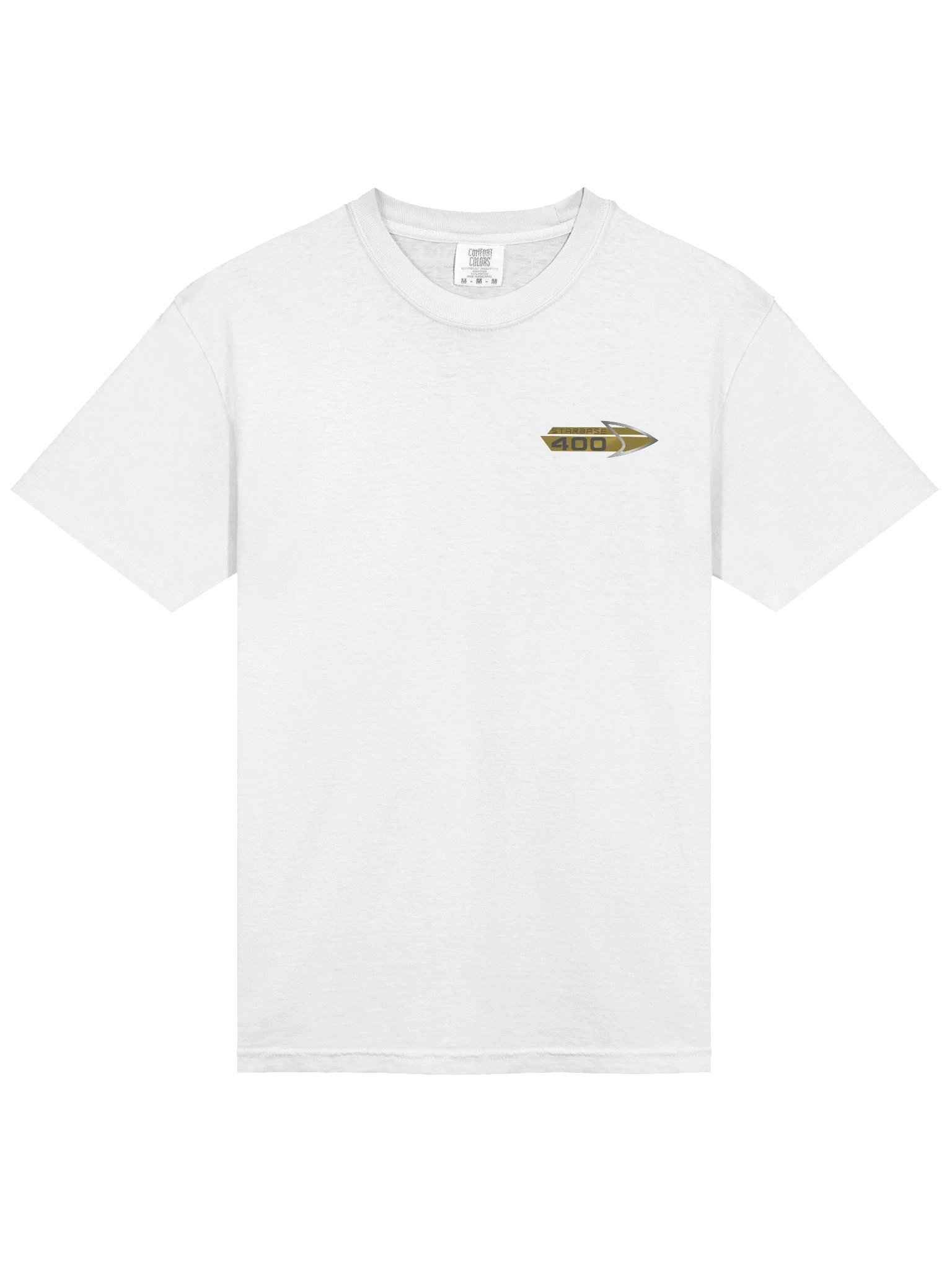 Starbase 400 - Logo White Tee product image (3)