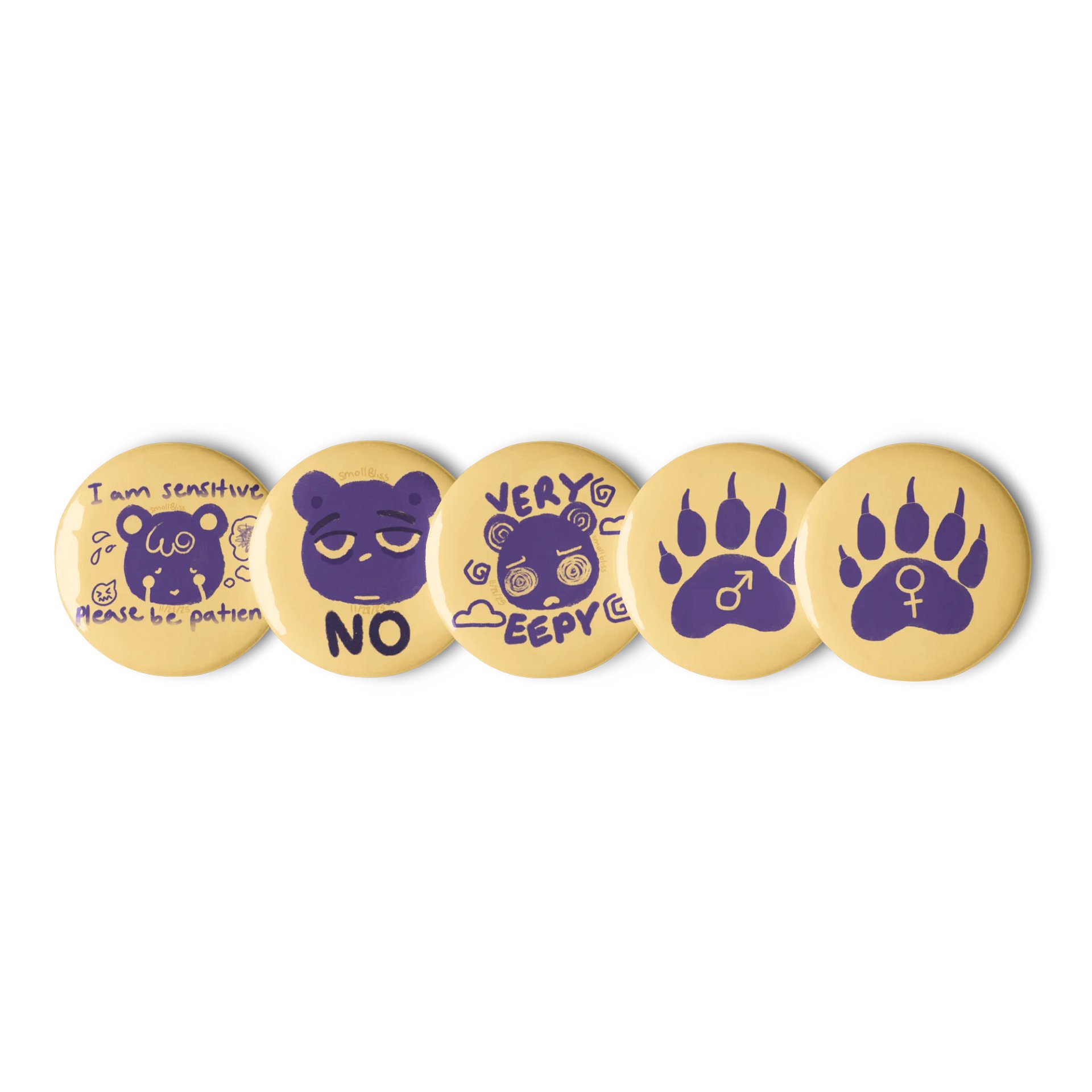Bear Pin Bundle product image (1)