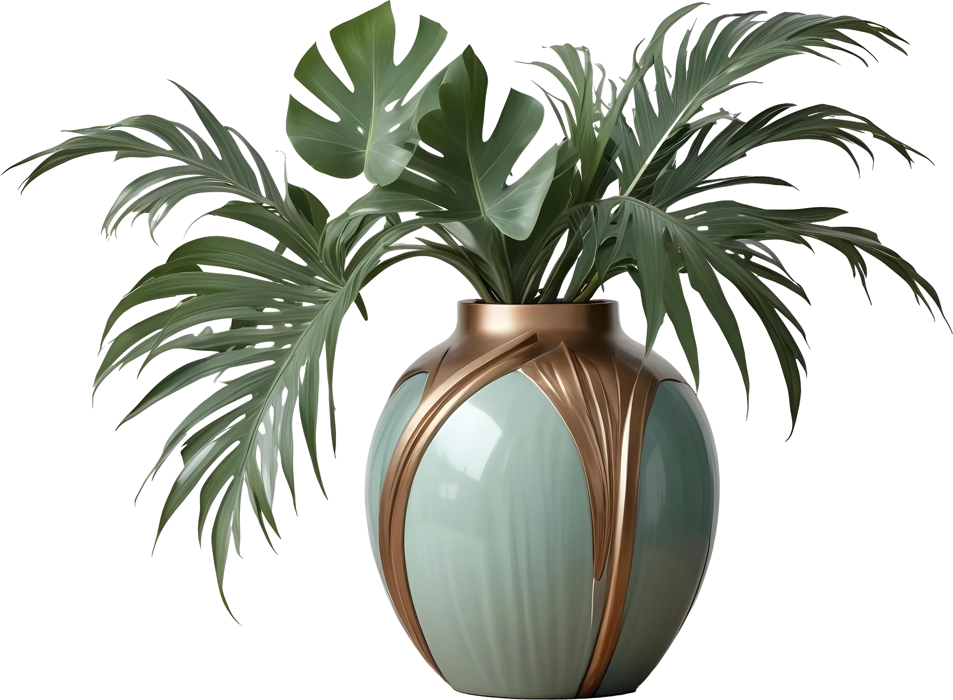 Art Deco Vase – Gatsby Grace PNG product image (1)