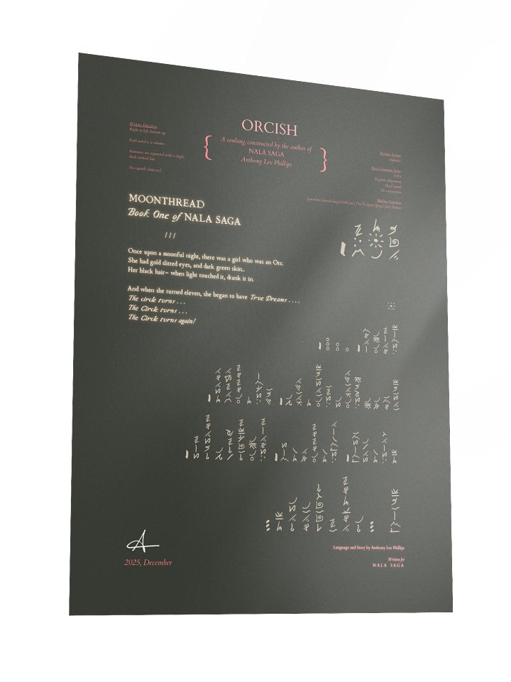 Poster (First Prologue in Orcish) product image (1)