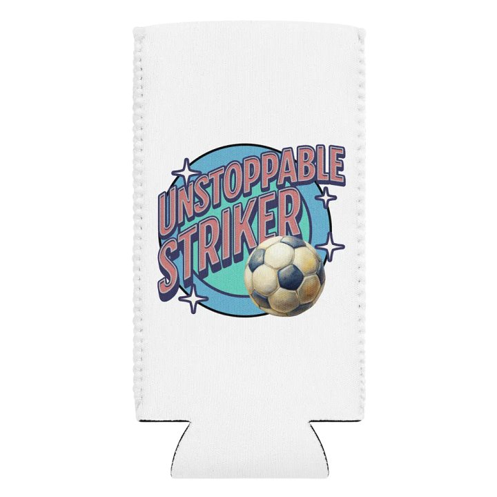 Unstoppable Striker Soccer Star Can Cooler product image (2)