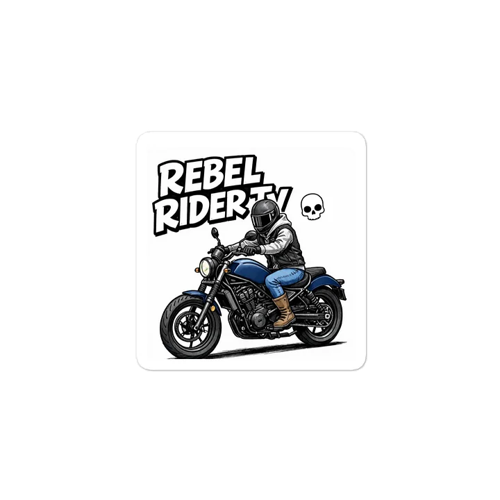 Rebel Rider Motorcycle Decals product image (2)
