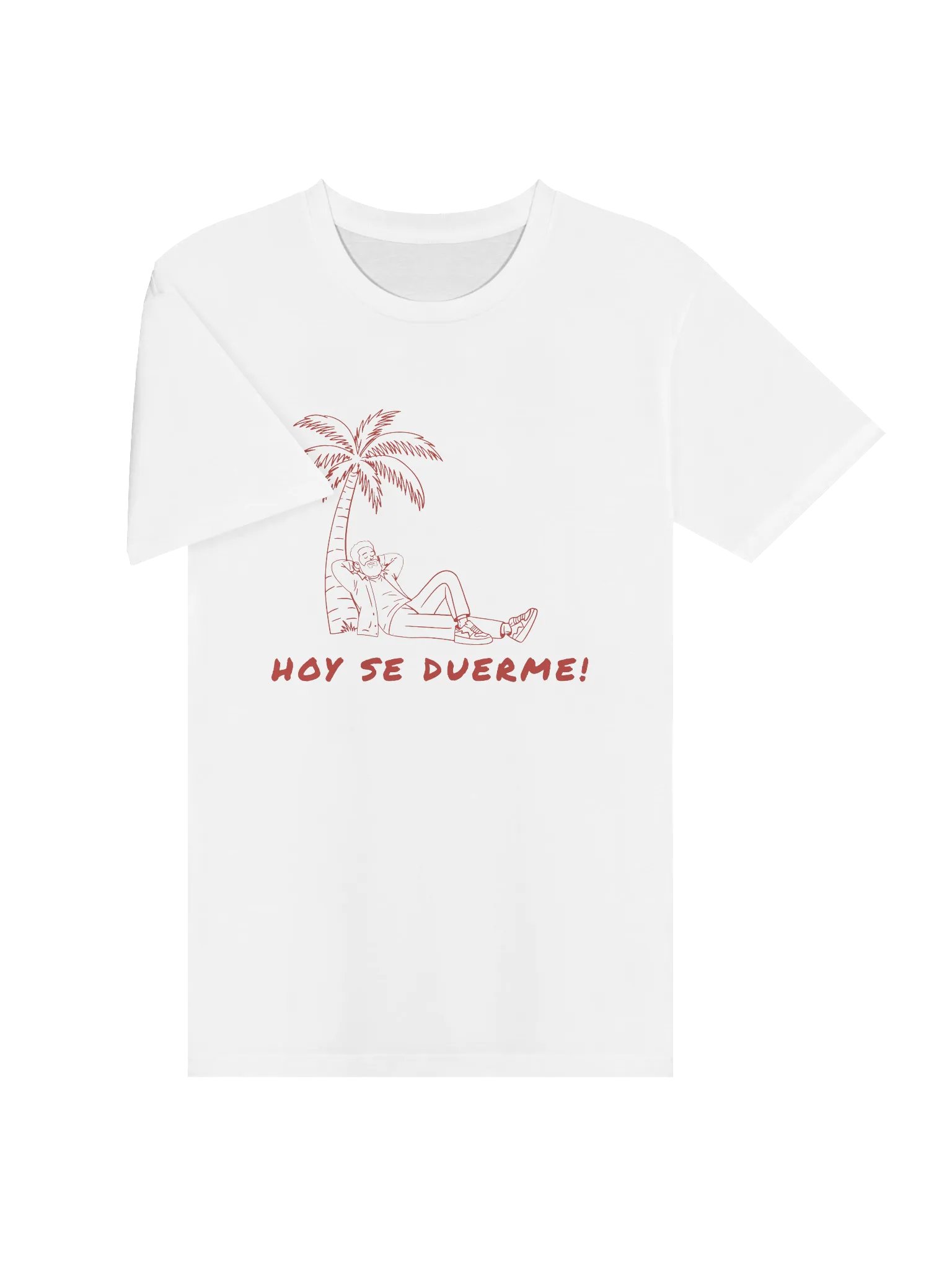 Hoy Se Duerme Tee — White product image (2)