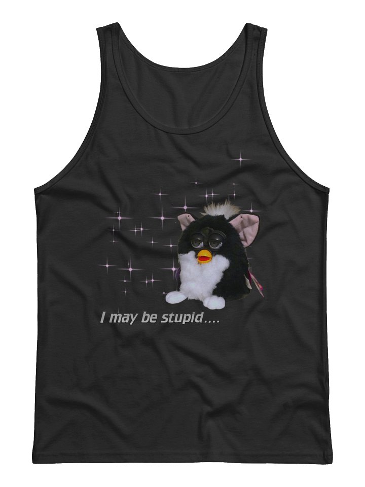 I May Be Stupid Men's Jersey Tank Top product image (1)