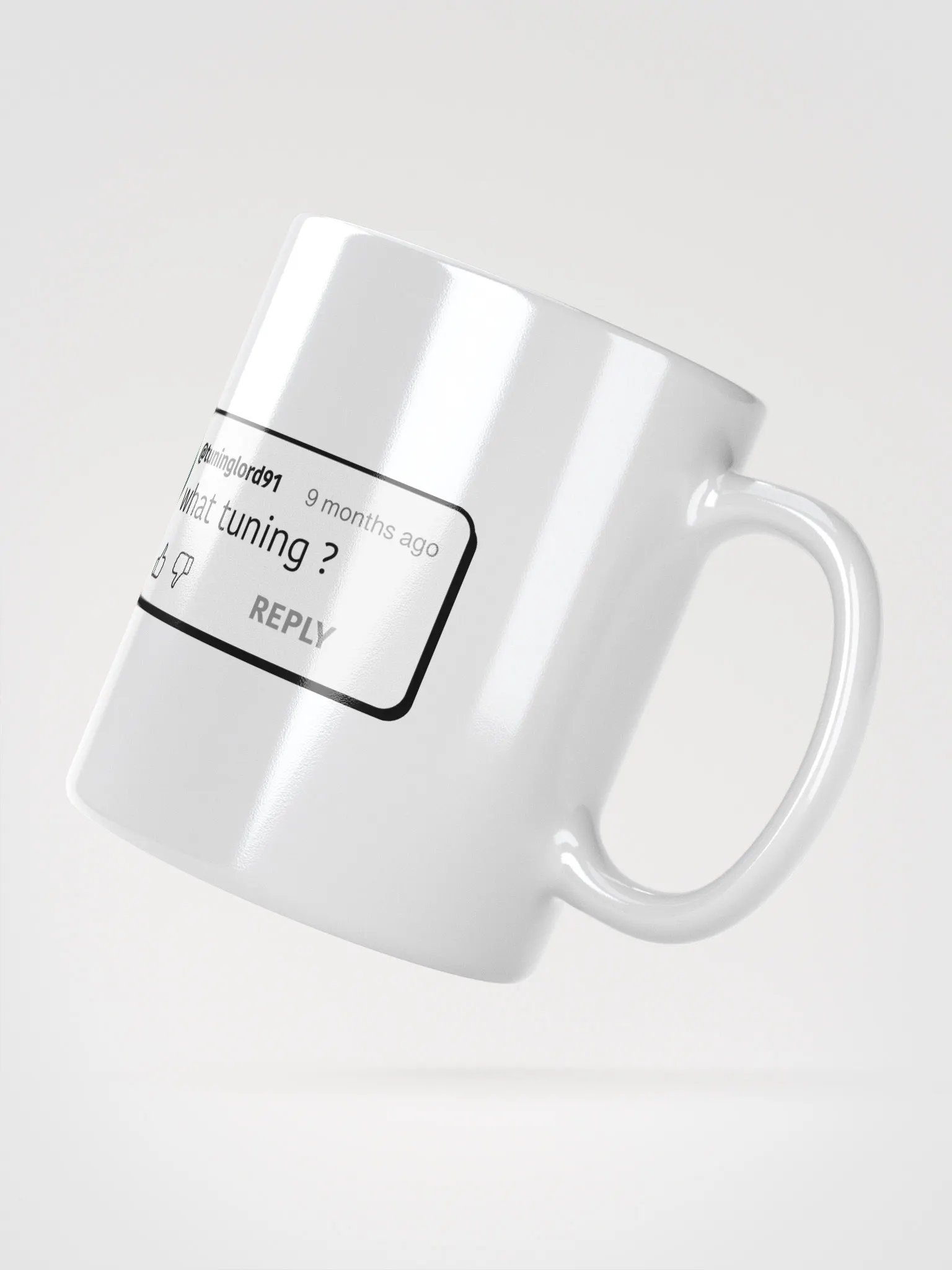 YouTube comment - what tuning ? - Mug product image (3)
