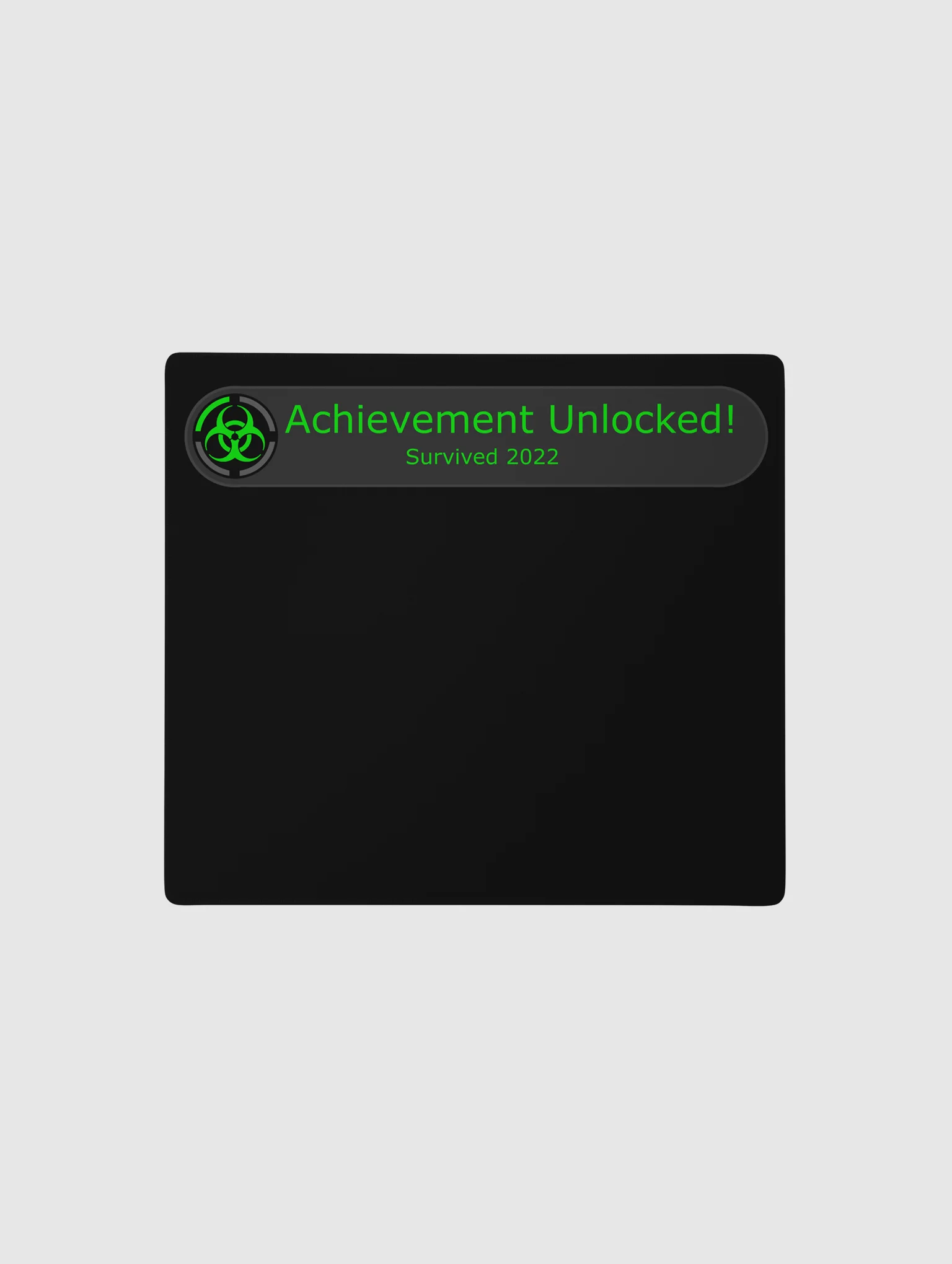 Survived 2022 Gaming mouse pad Black product image (1)