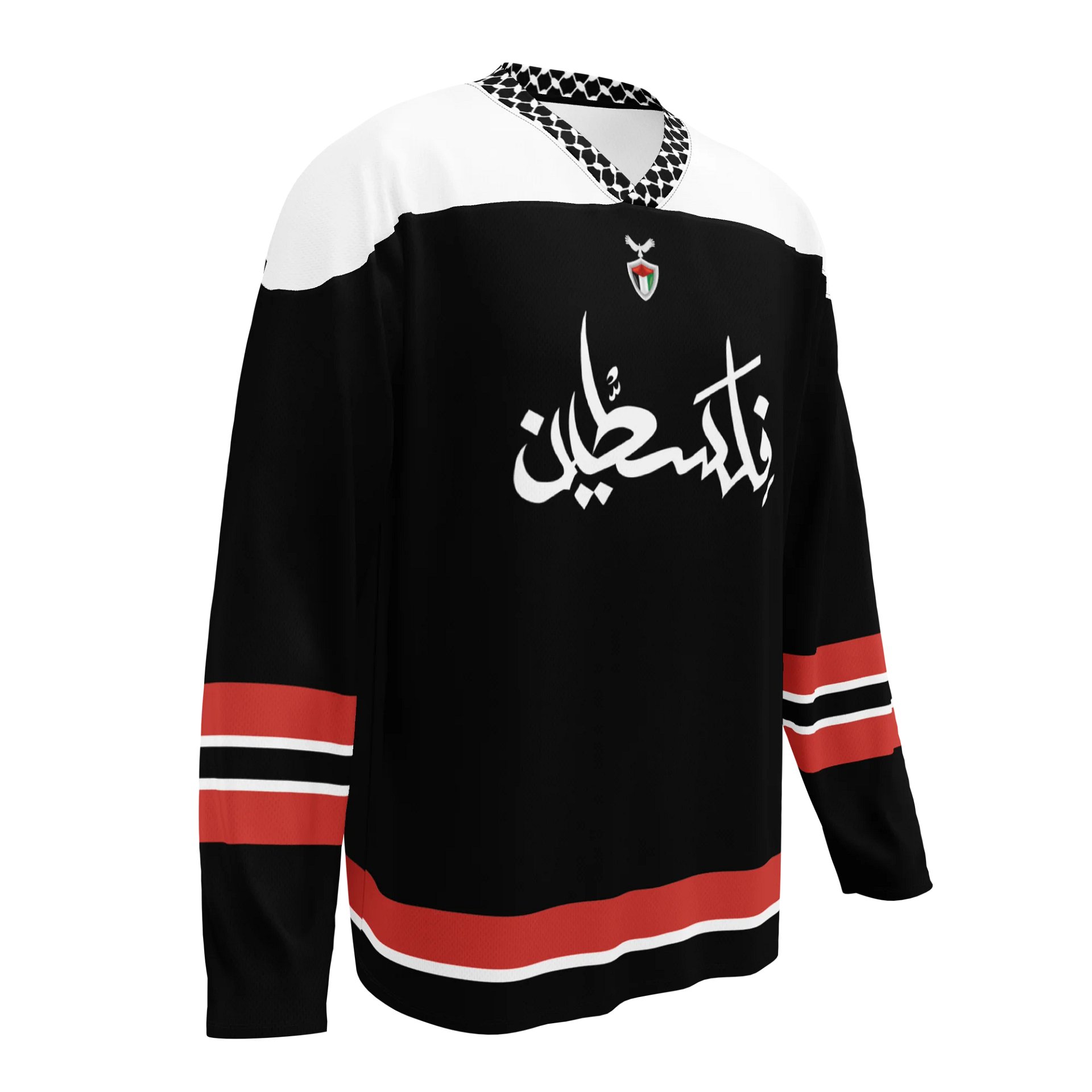 Arabic Palestine Hockey Oversized Long Sleeve Jersey Edtn. 2 product image (4)
