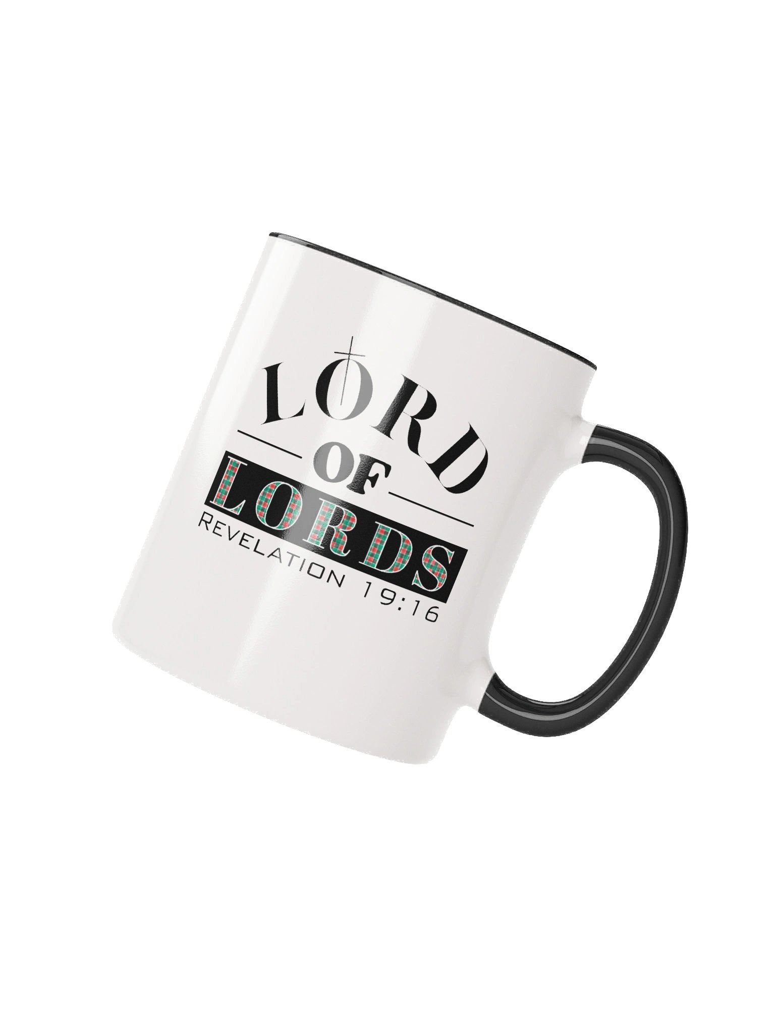 Lord of Lords Christian 11 & 15 oz Mug | Jesus Christ Faith Gift | Inspirational Coffee Cup for Believers product image (3)