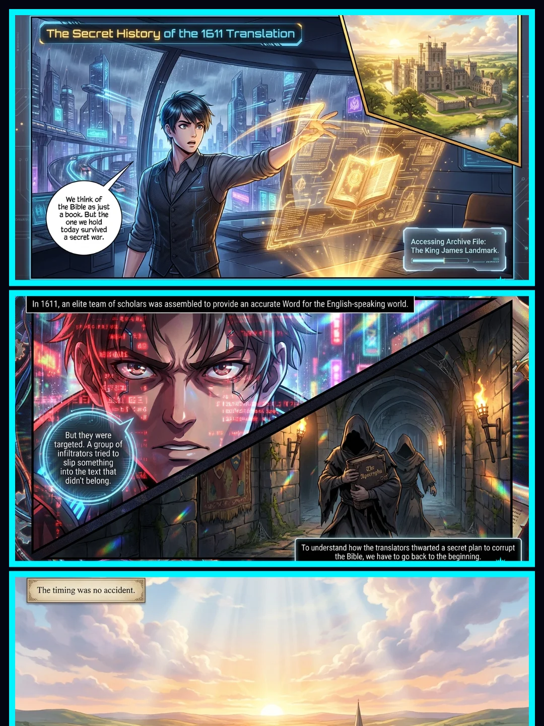 [Comic Book] BBH: S5 – KJV Translation, E2: A Bible for the English-Speaking World product image (1)