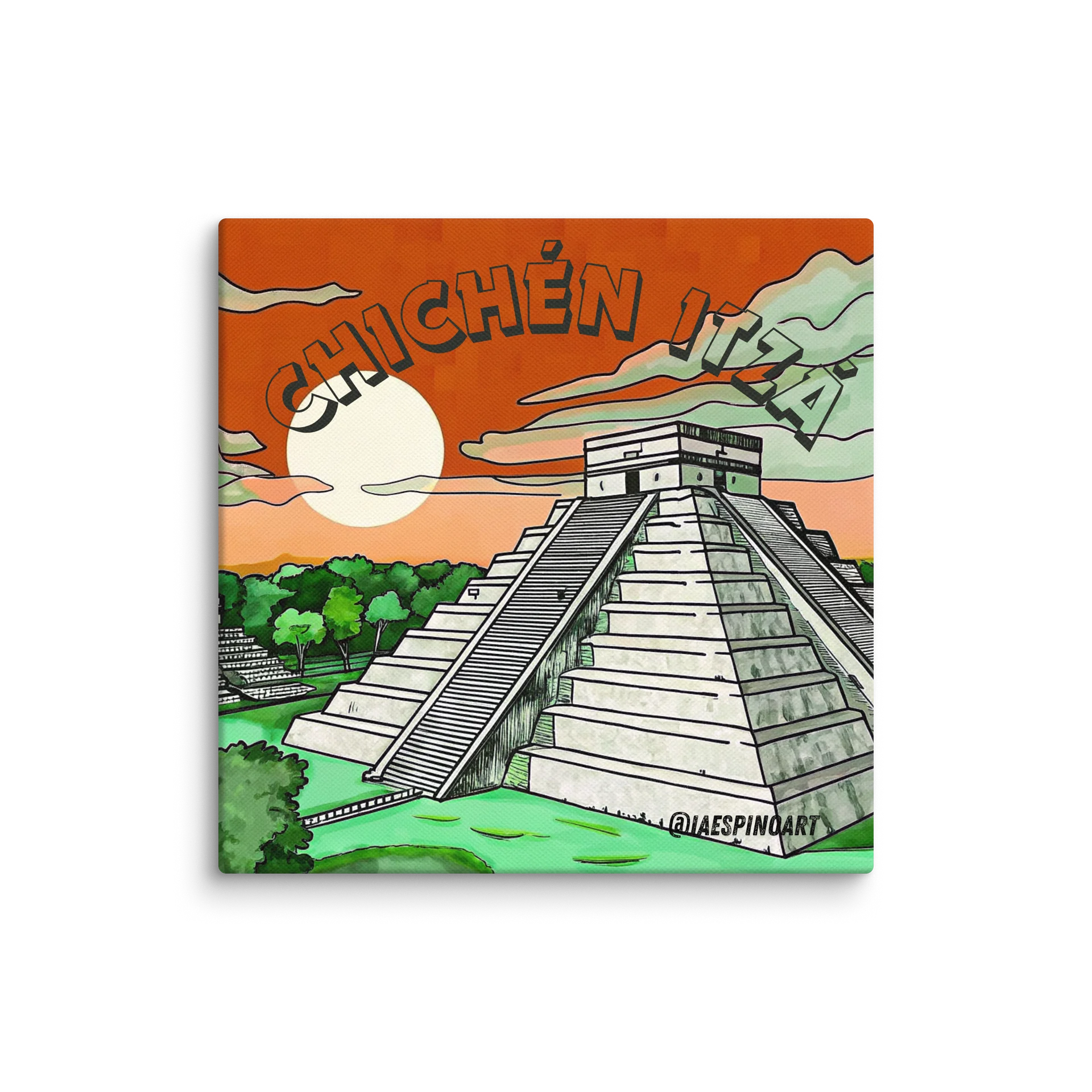 Chichén Itzá Canvas Print product image (4)
