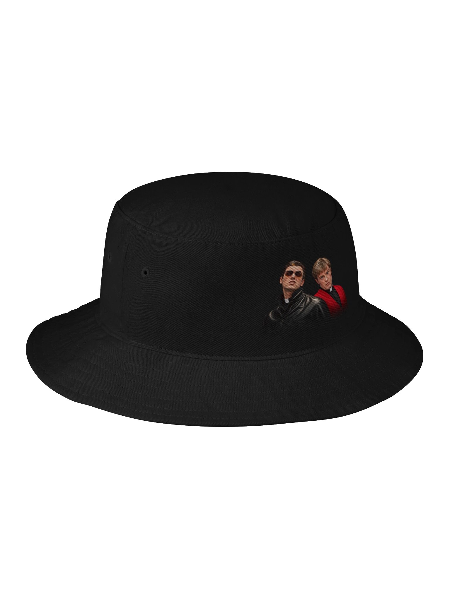 Two Priests Bucket Hat | 90s Irish Comedy Inspired Black Bucket Hat product image (4)