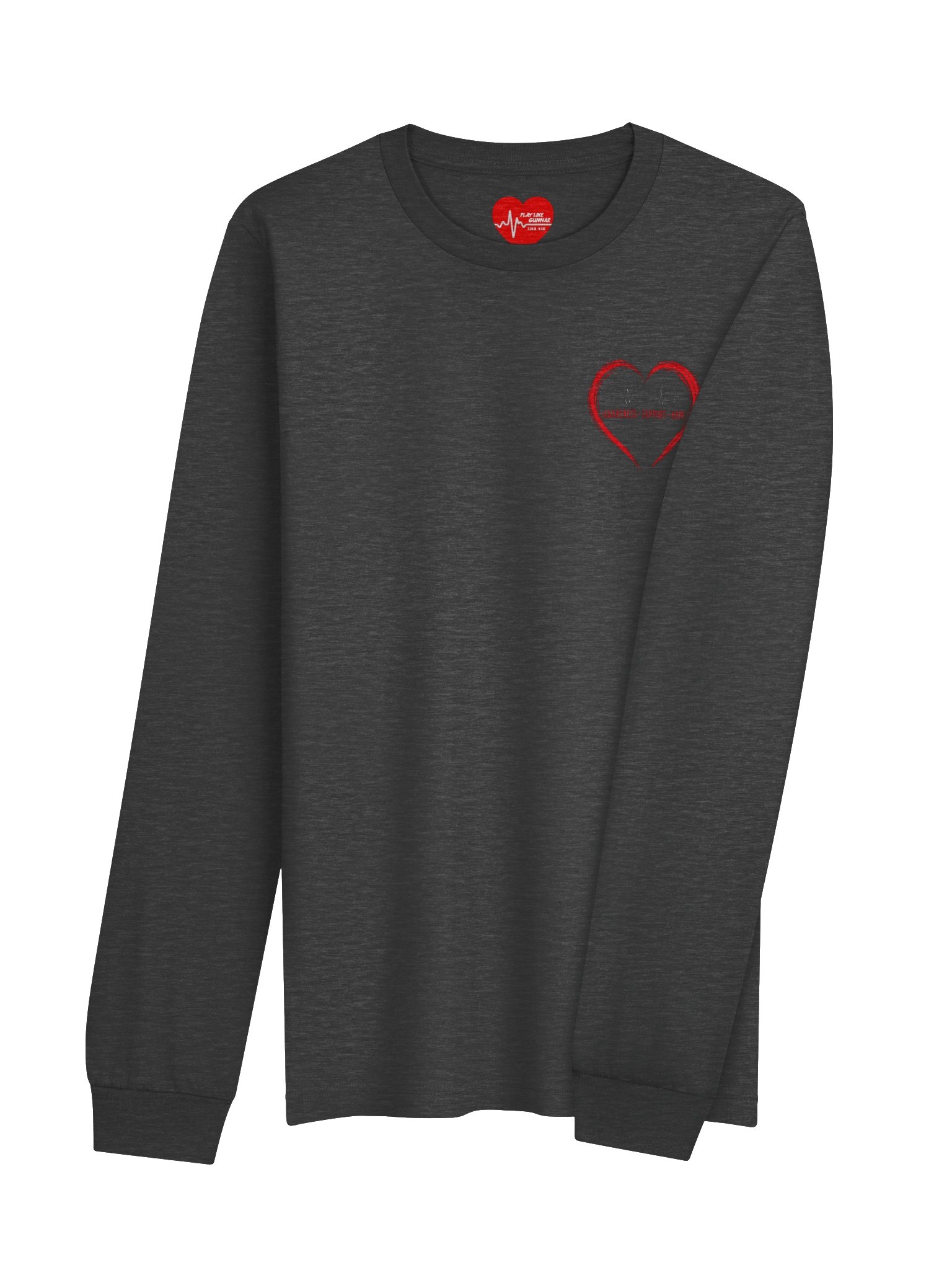 Gunnar's Memorial CHD Ladies Long Sleeve Shirt product image (4)