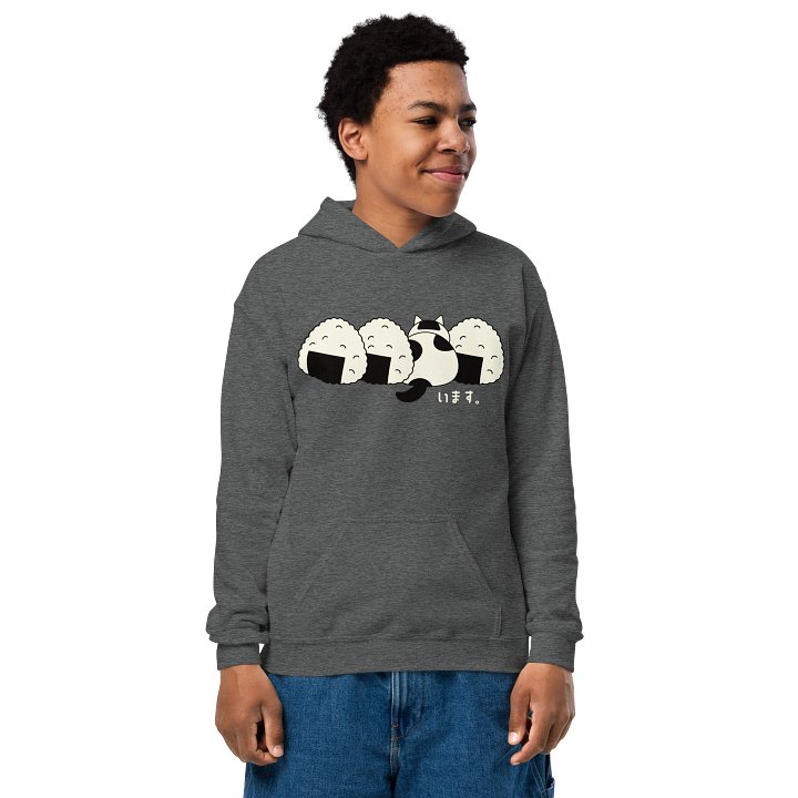 Rice Ball Cat - Unisex Youth Hoodie product image (1)