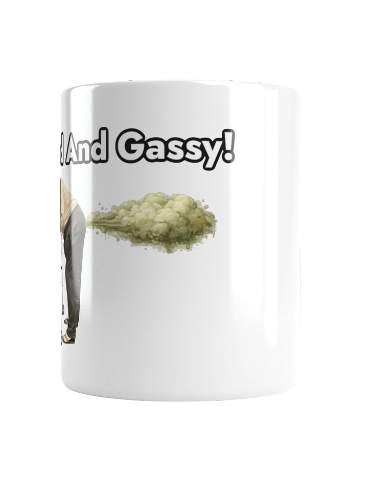 Gassy Old Man Mug (White) product image (4)