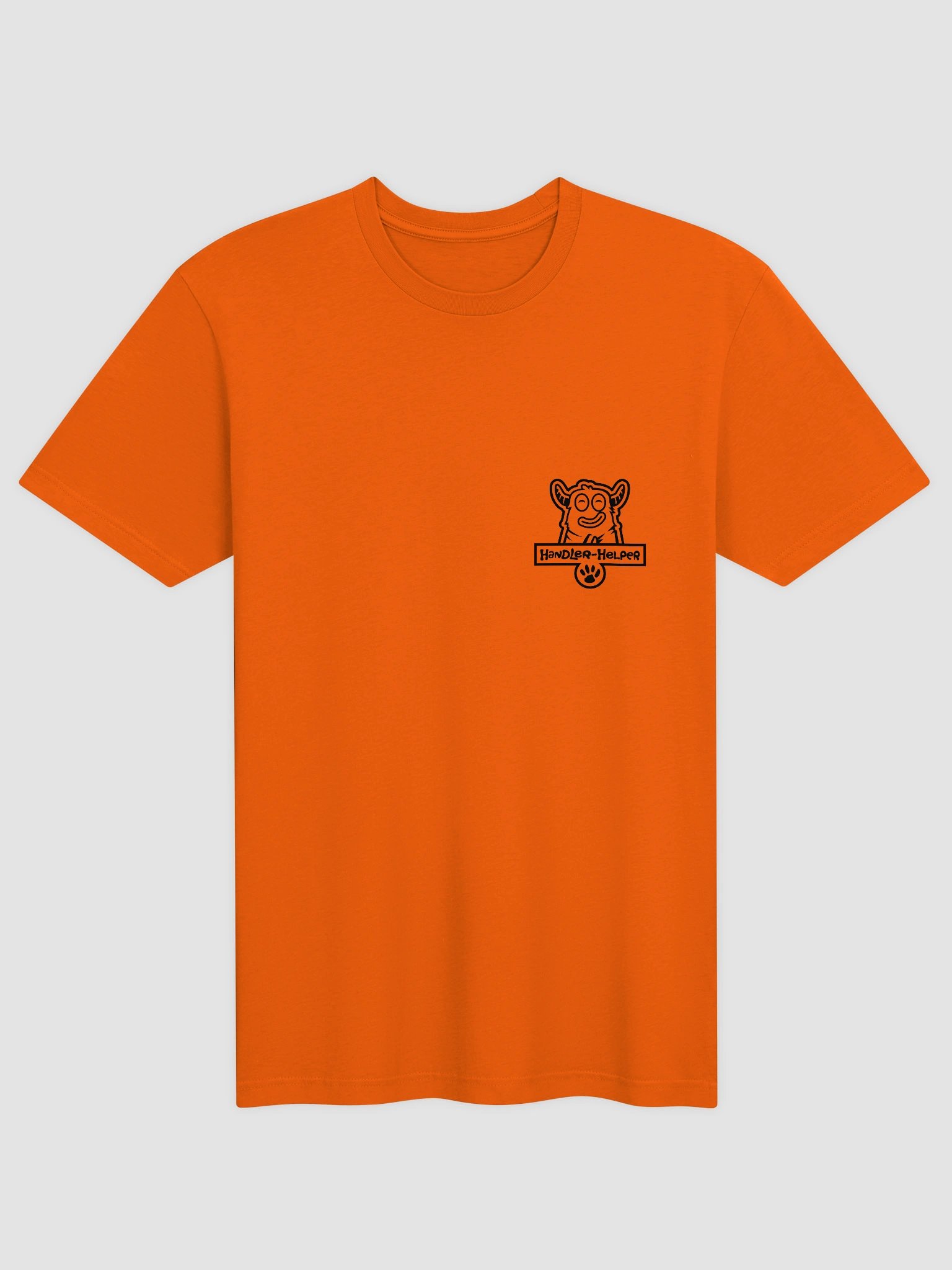 Handler-Helper Badge (Black on Light) Tee product image (3)