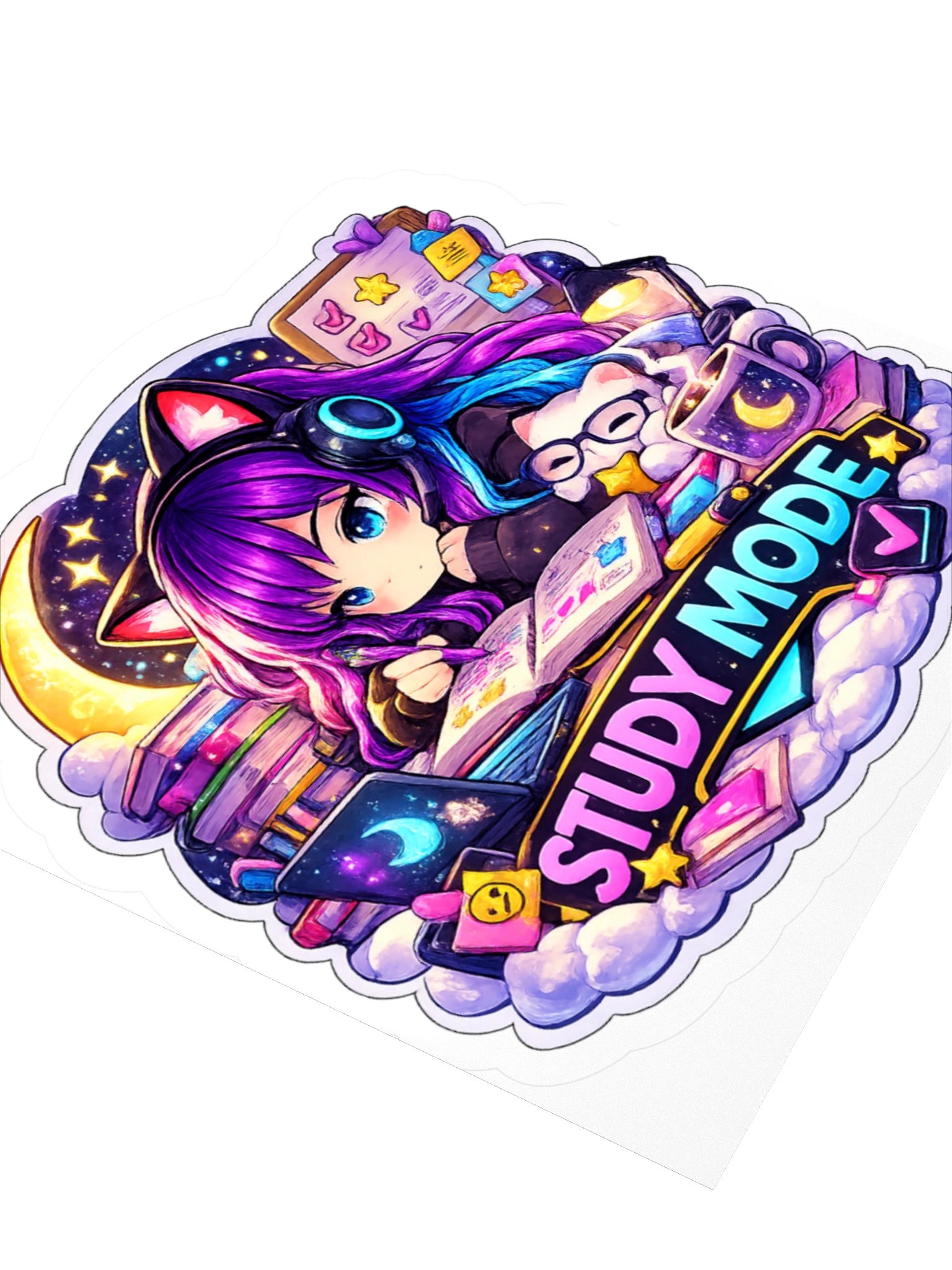 • AKC // Callie Sticker STUDY MODE | Callie Emote Badge Series product image (3)