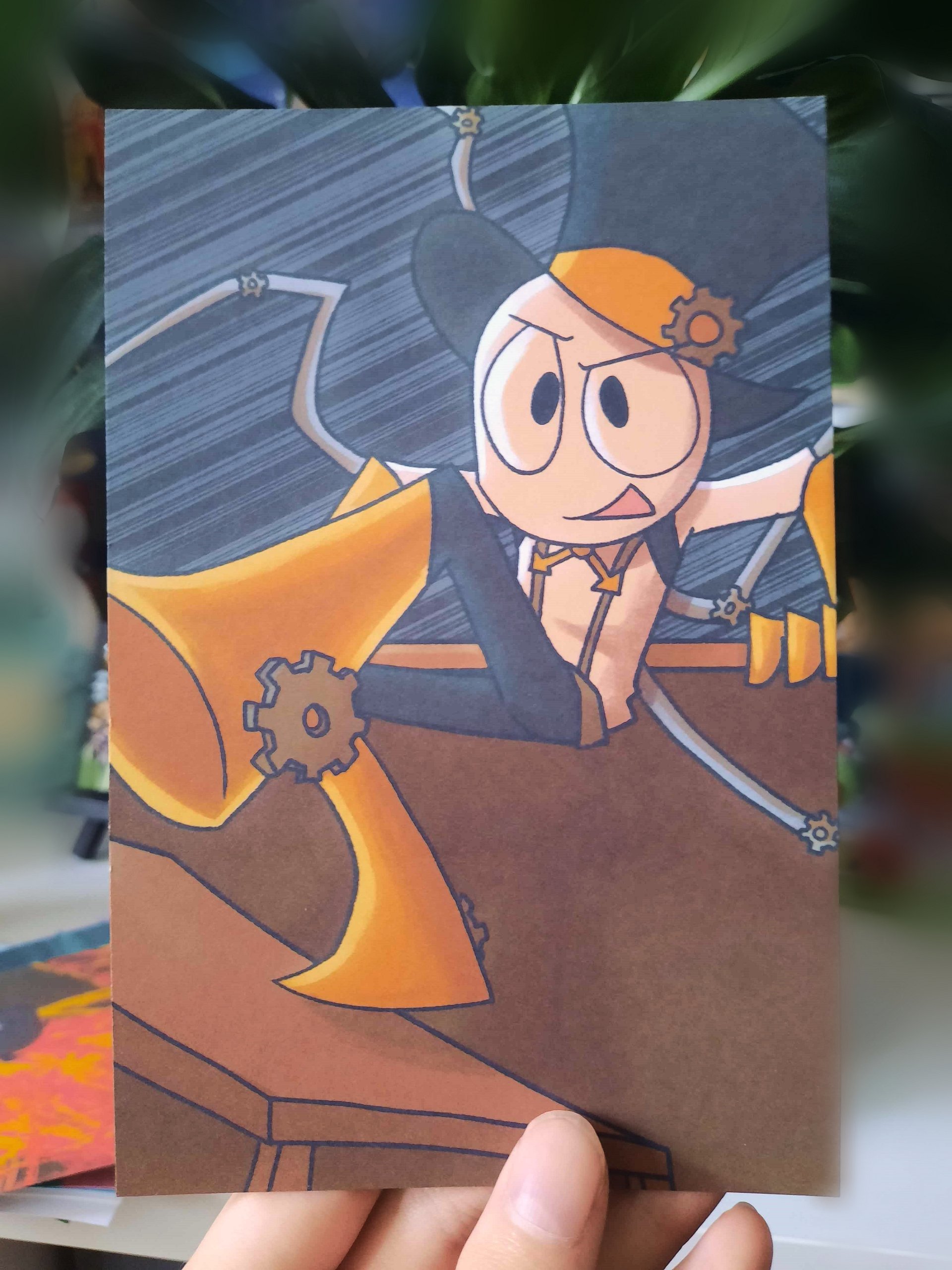 Clockmaster Mid-fight Print product image (1)