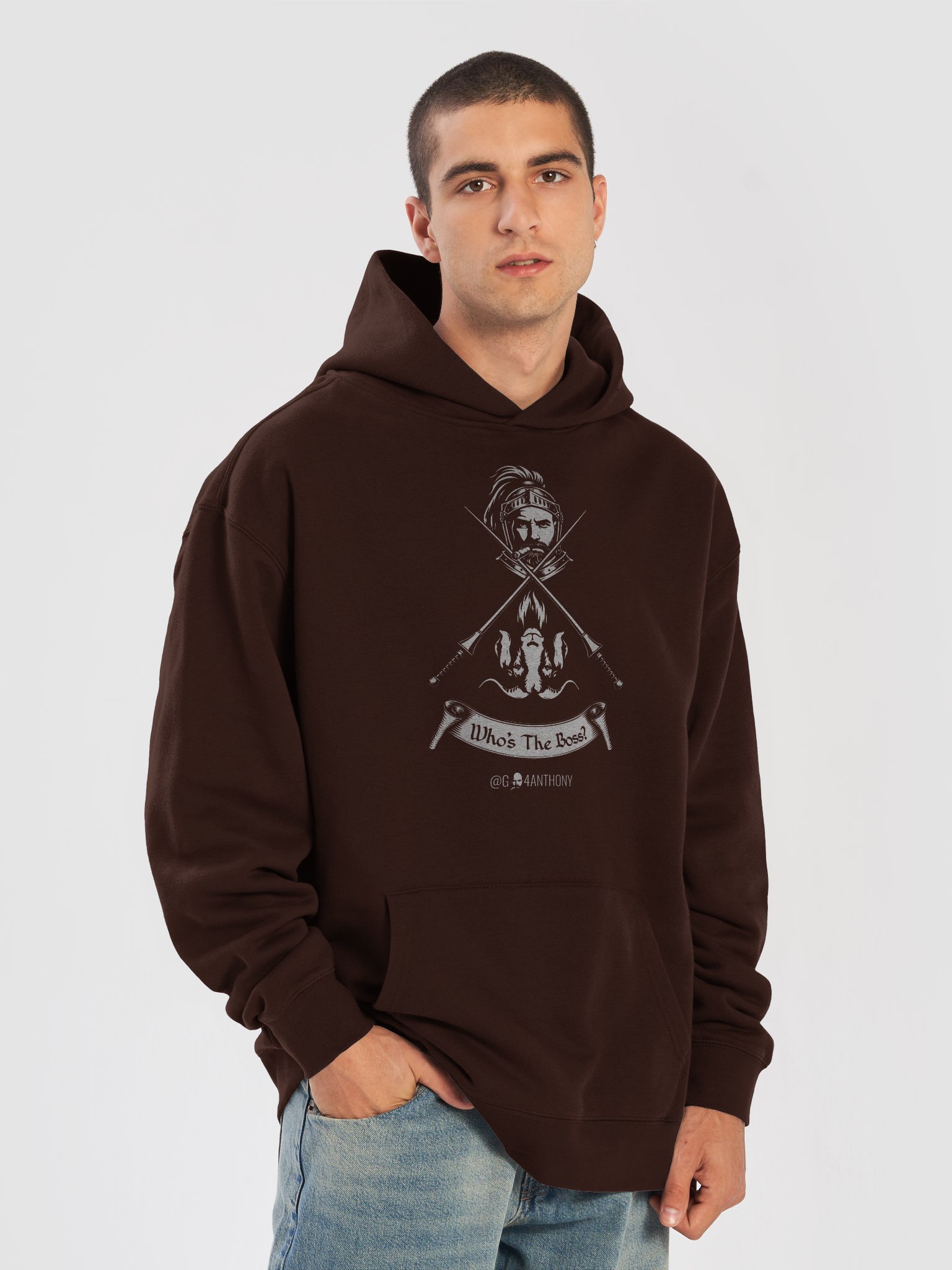 WHO'S THE BOSS HOODIE product image (7)