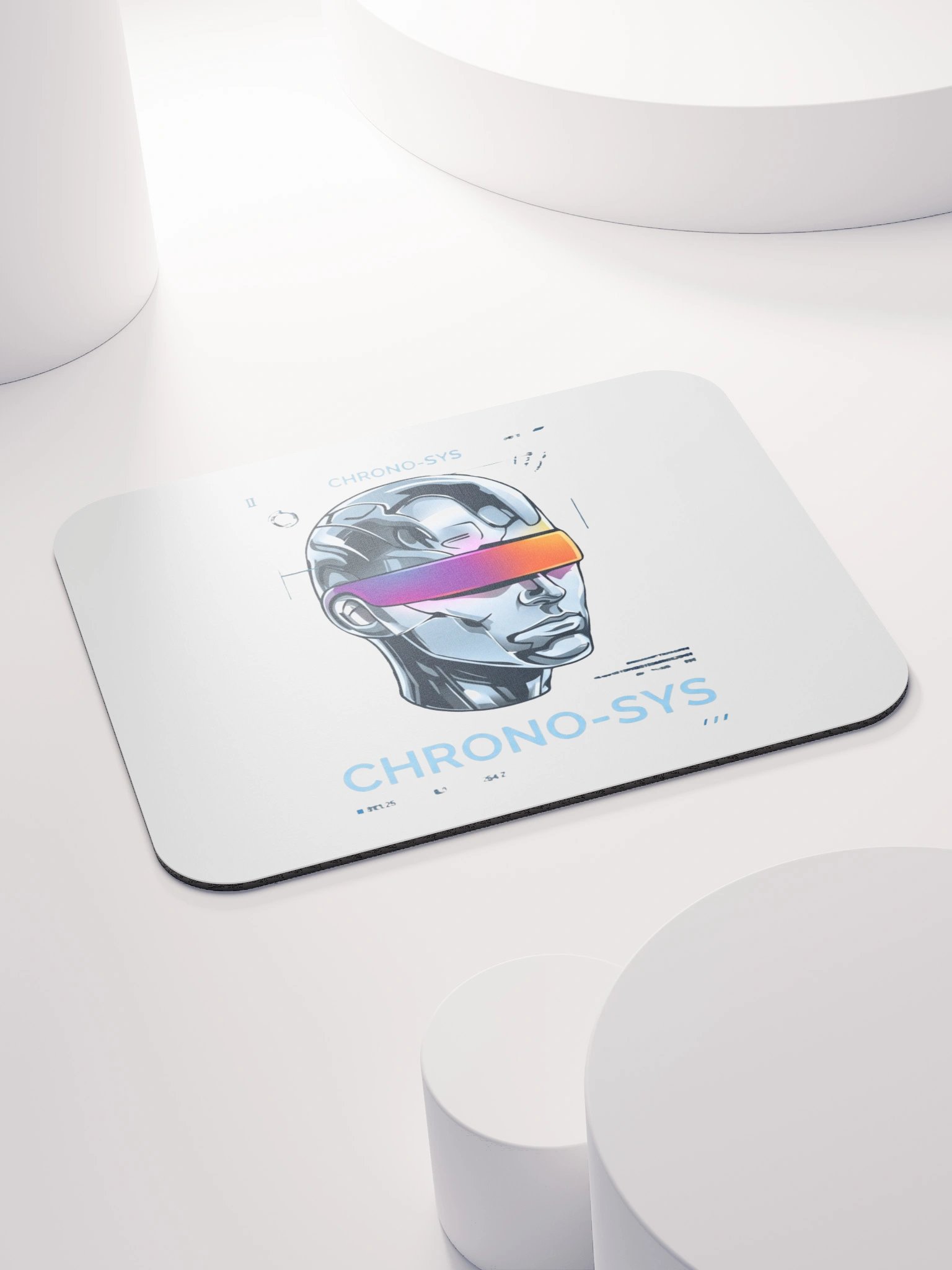 CHRONO-SYS Cyber Visor Mouse Pad product image (4)