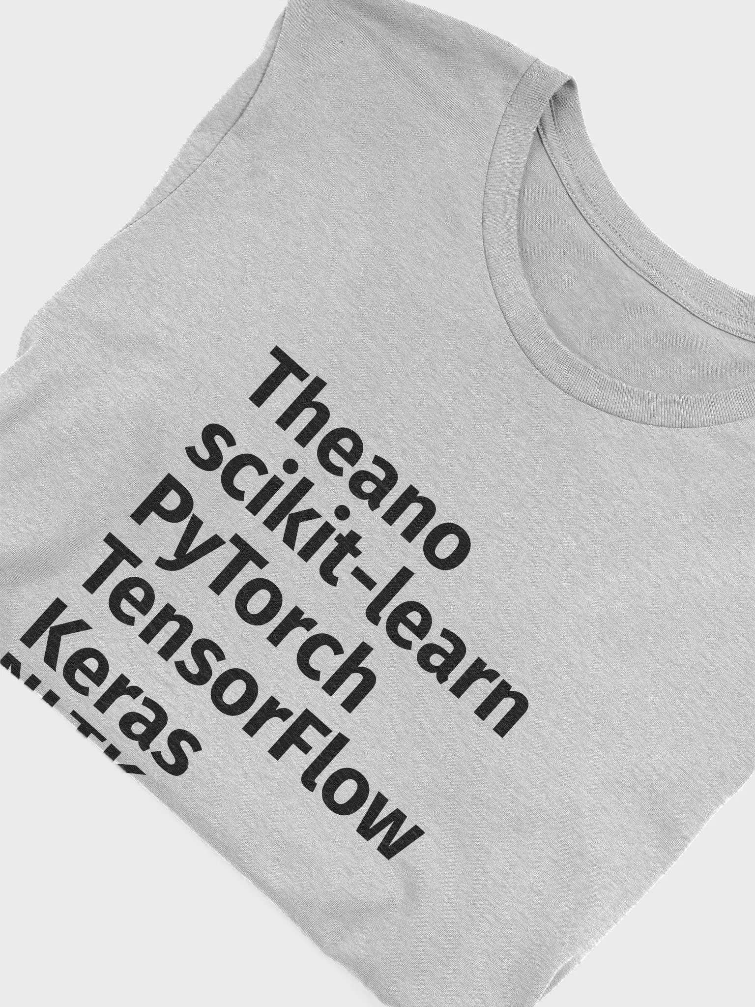 Python Machine Learning Unisex T-Shirt Black product image (53)