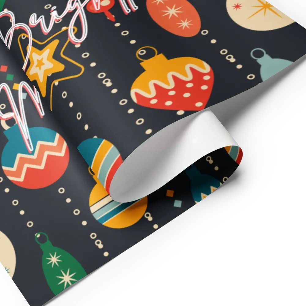 Merry & Bright Wrapping paper product image (7)