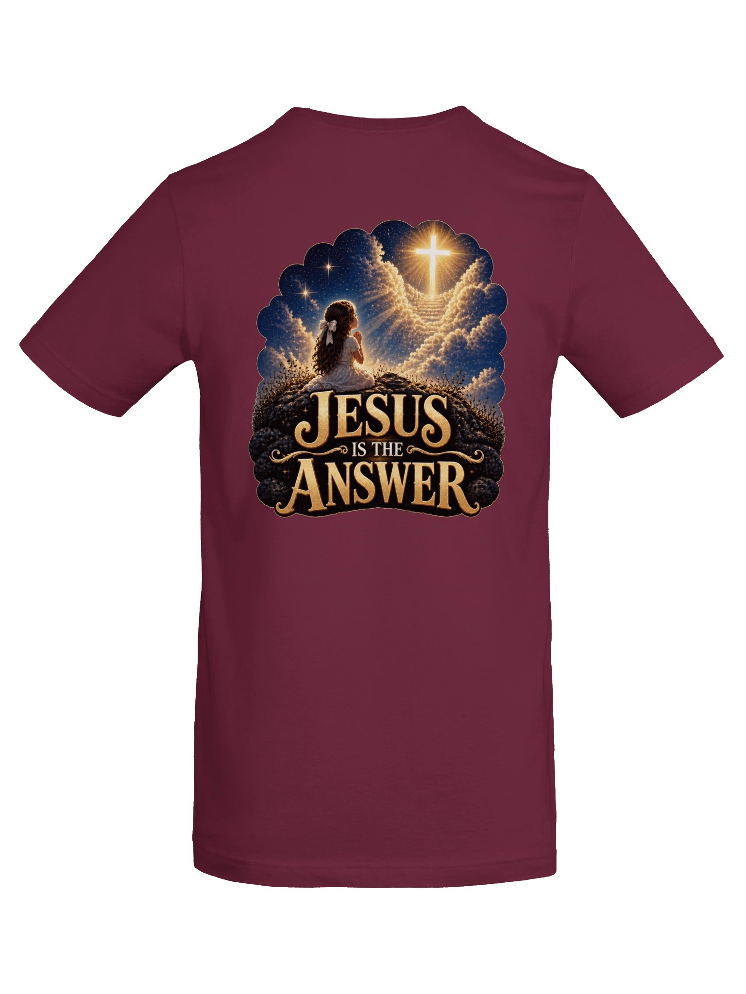 Always Focus on Jesus / Jesus Is the Answer Unisex T-Shirt product image (90)