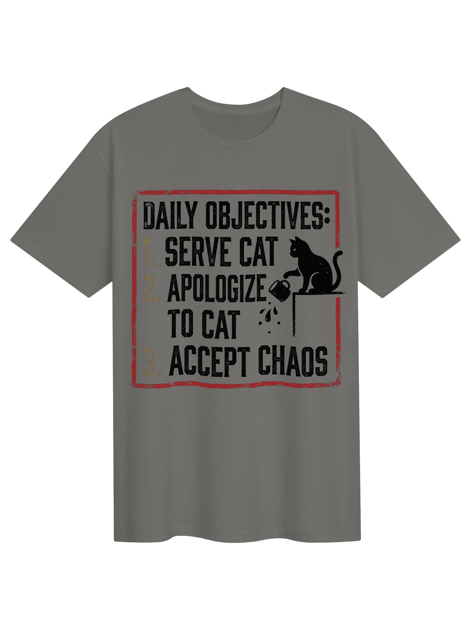 Daily Objectives Cat T-Shirt product image (3)