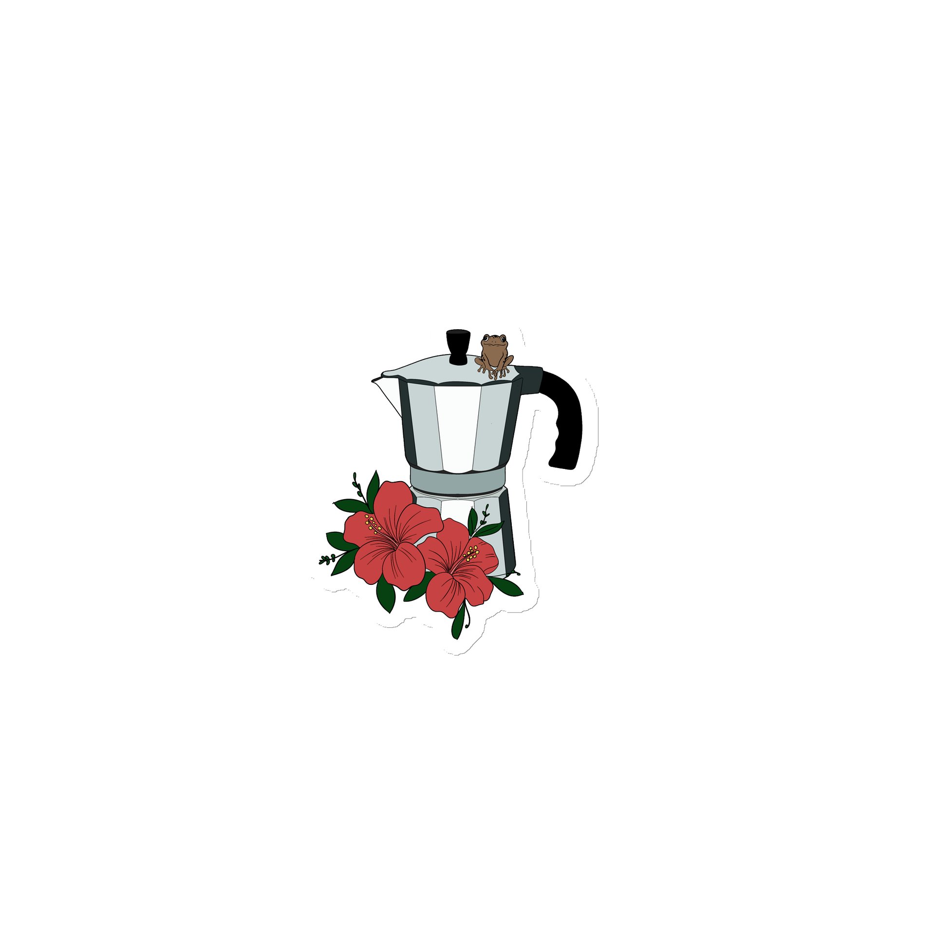 Cafetera Boricua (Magnet) product image (1)