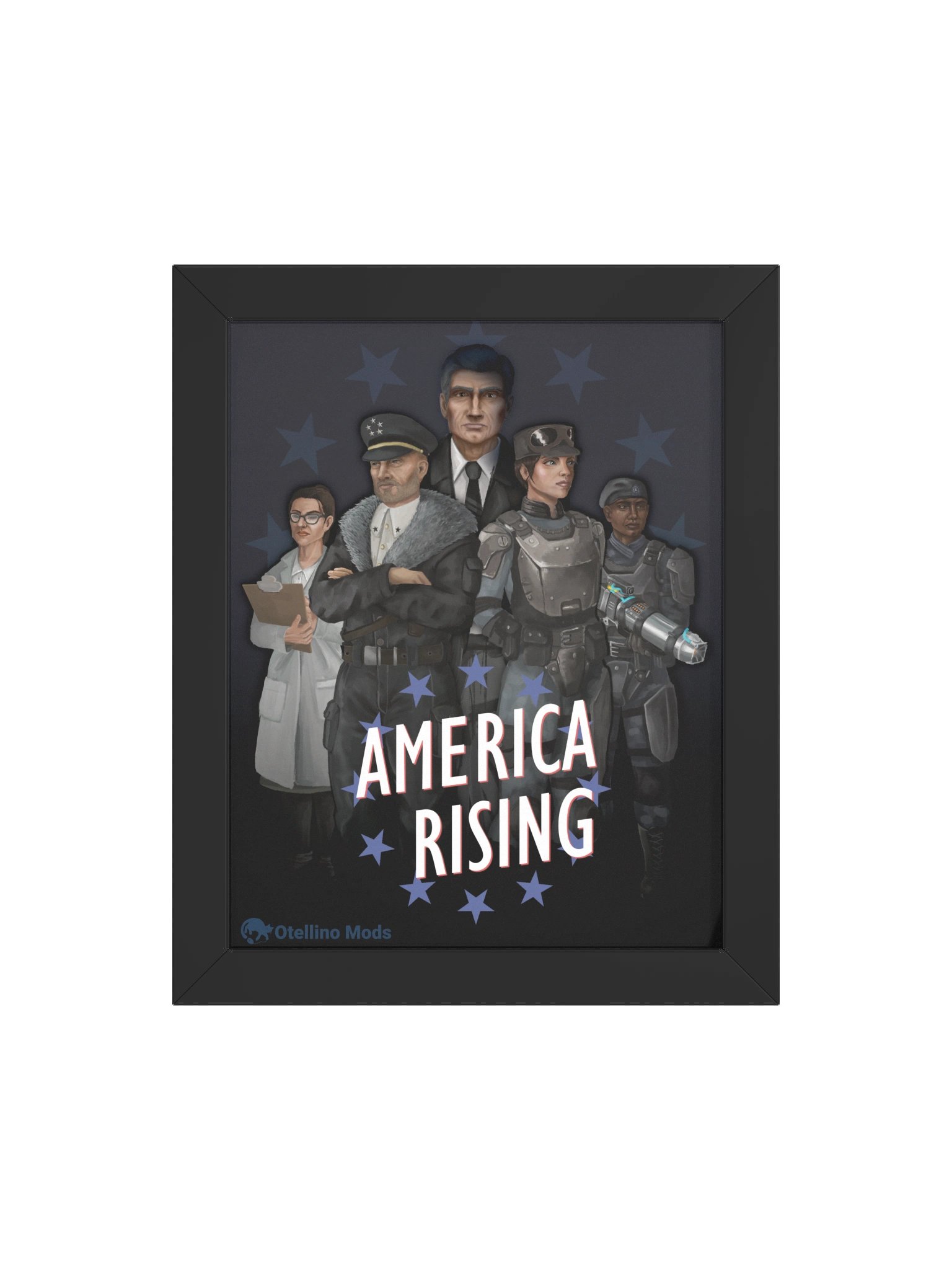 America Rising Framed Poster product image (49)